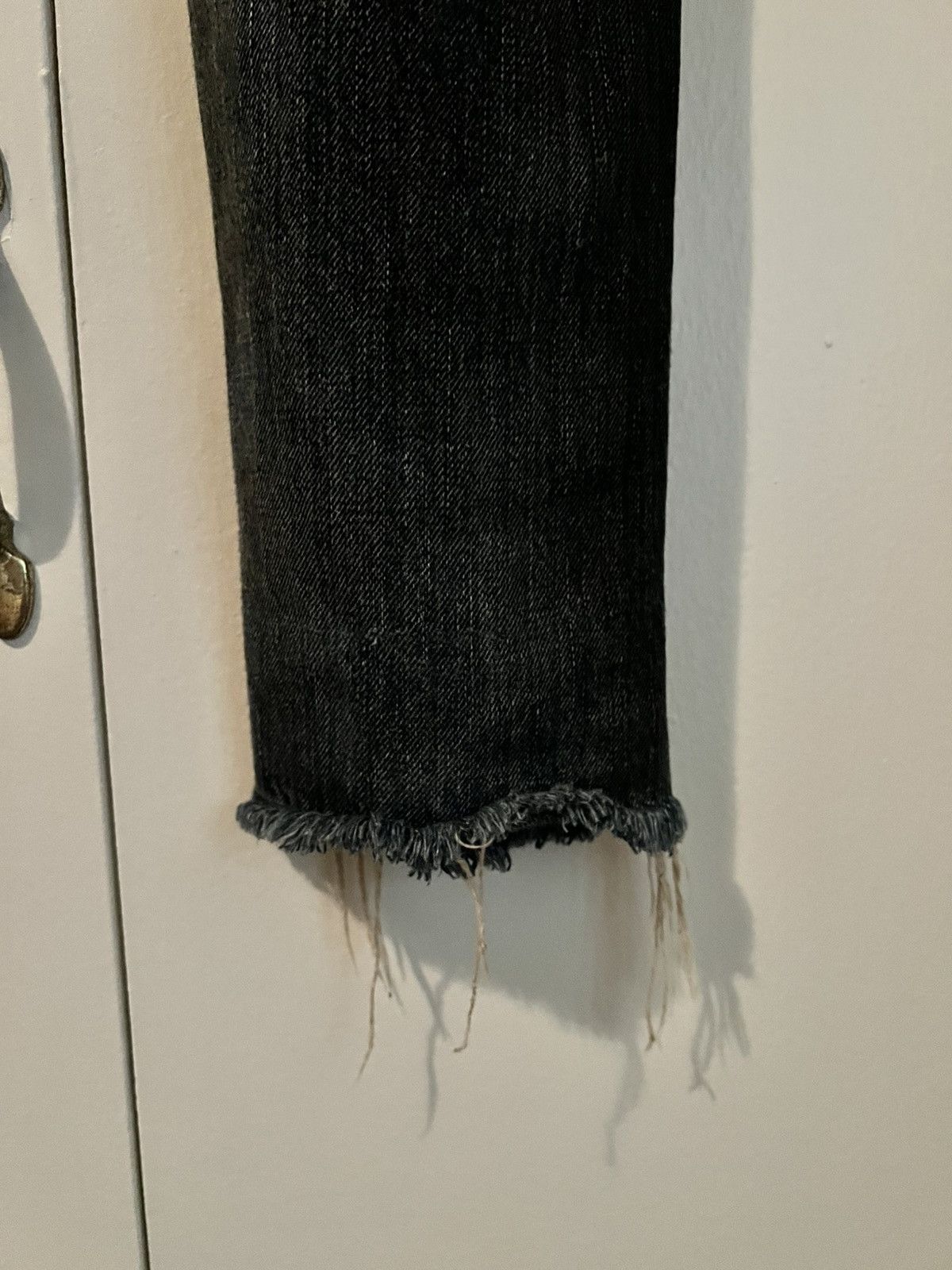 Rick Owens RICK DENIM FRAYED HEM Size US 32 / EU 48 - 5 Thumbnail