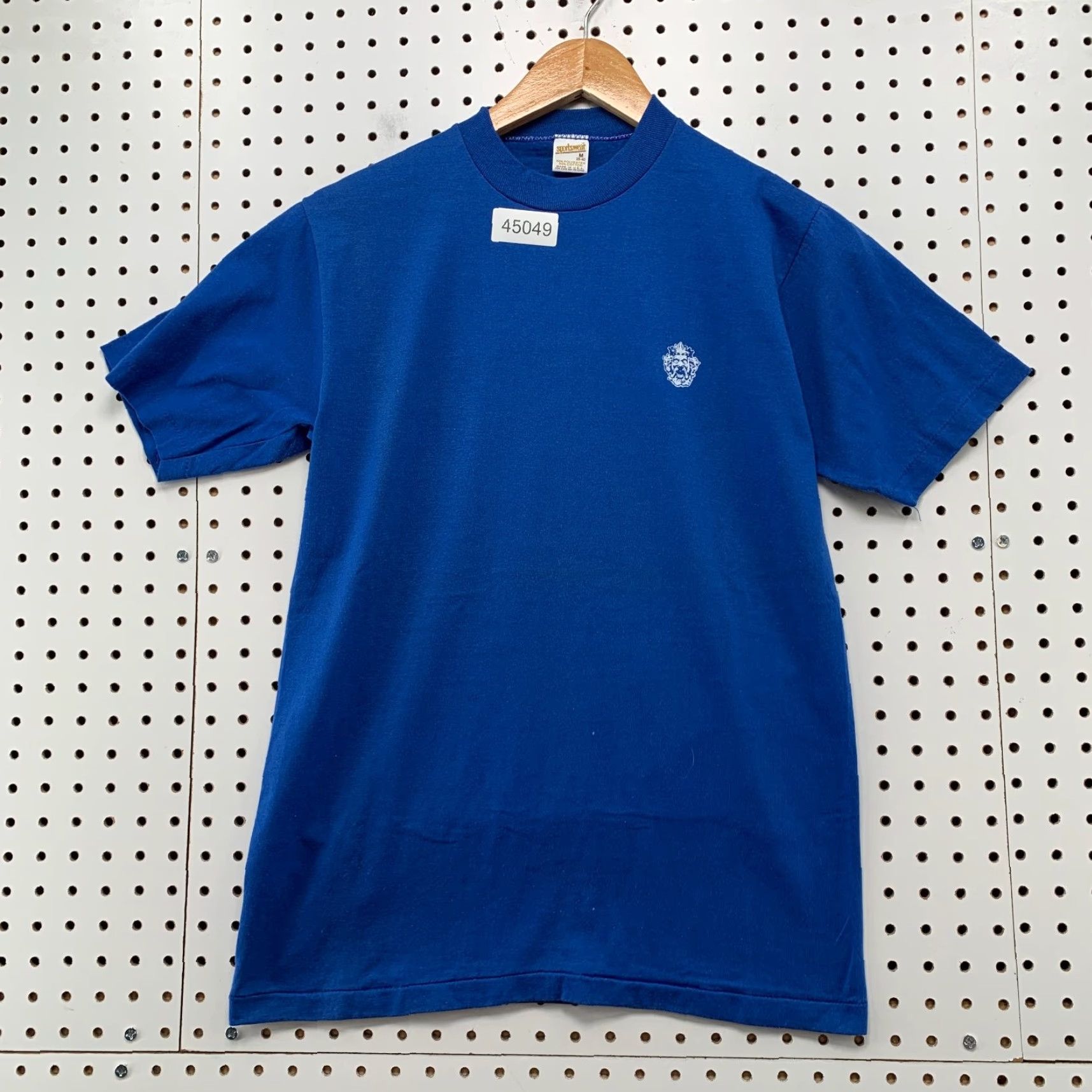 Vintage VINTAGE King Richards Faire Shirt Men M Blue Single Stitch 70s Renaissance T-Shirt Mens Size US M / EU 48-50 / 2 - 2 Thumbnail