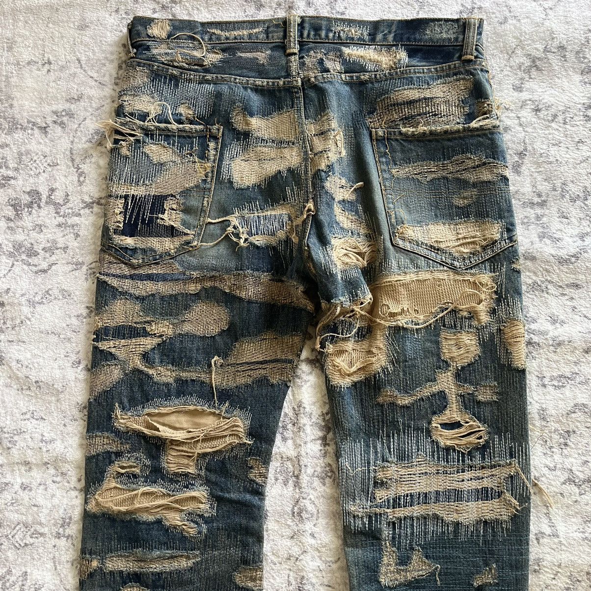 Undercover Undercover AW05 Arts&Crafts 85 Denim Jeans Size US 34 / EU 50 - 10 Thumbnail