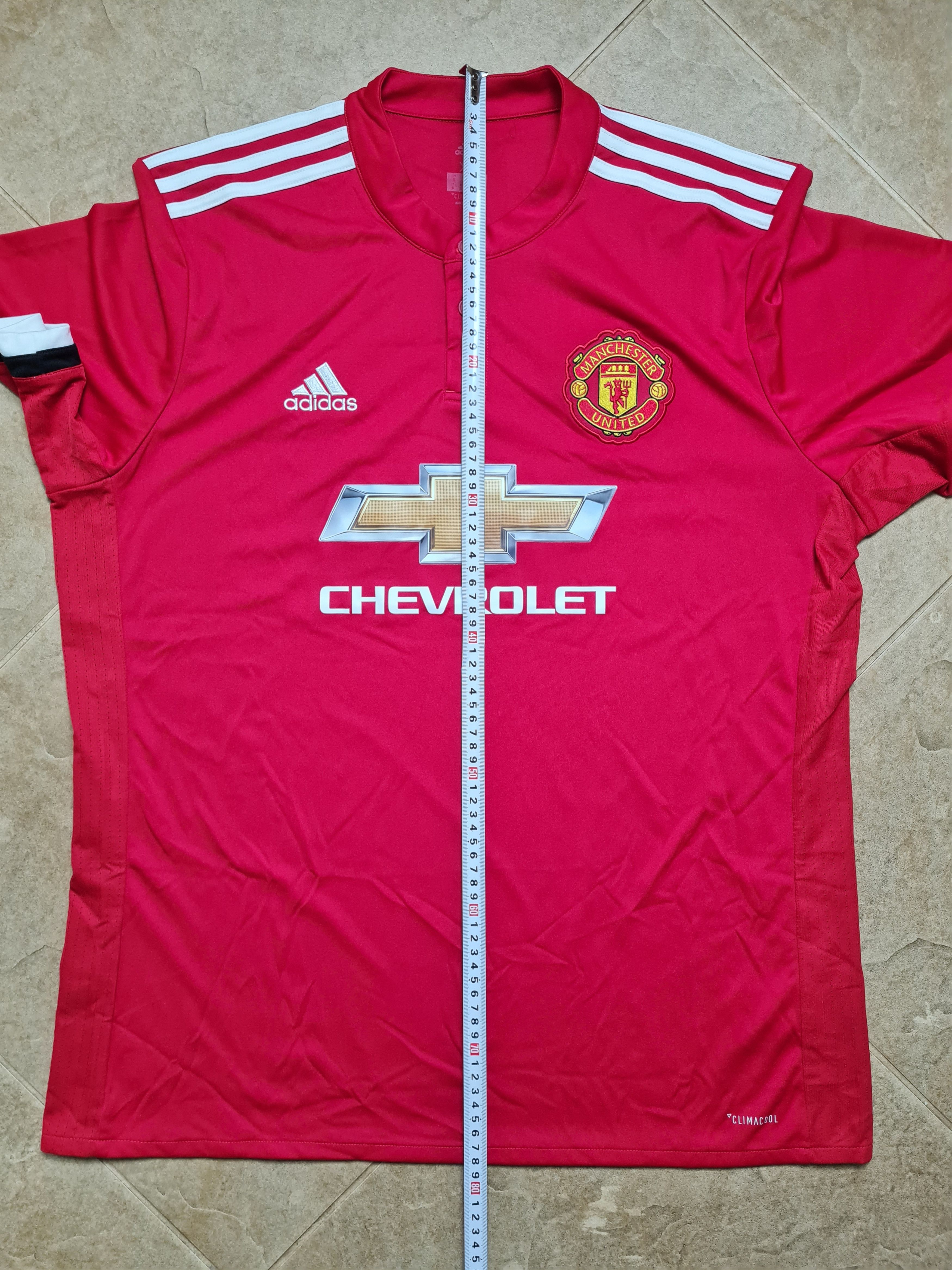 Adidas Manchester United 2017-18 Home Shirt Adidas XL Size US XL / EU 56 / 4 - 5 Thumbnail