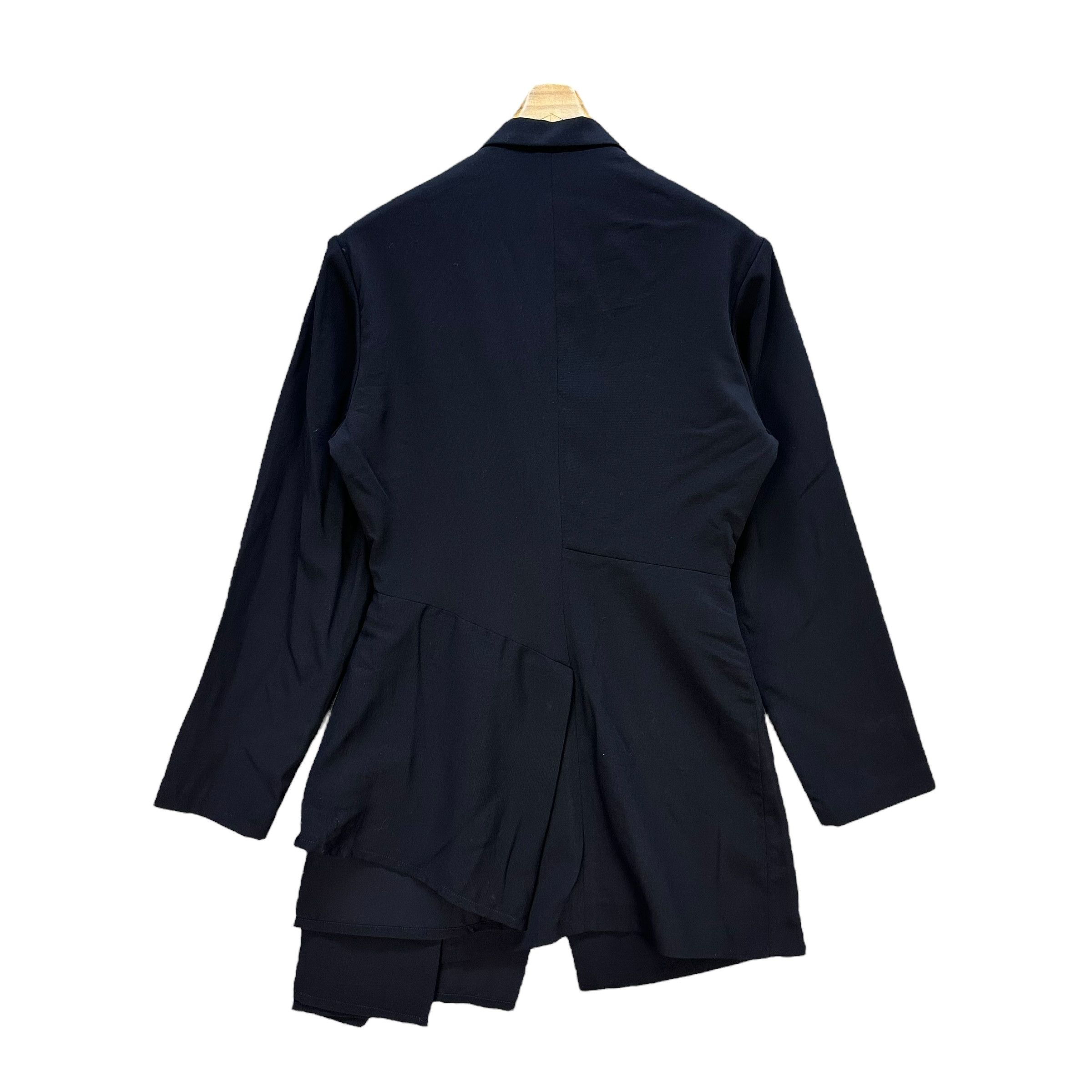 Yohji Yamamoto Vintage YOHJI YAMAMOTO Avant Garde Jacket #A75-1814 Size S / US 4 / IT 40 - 18 Thumbnail