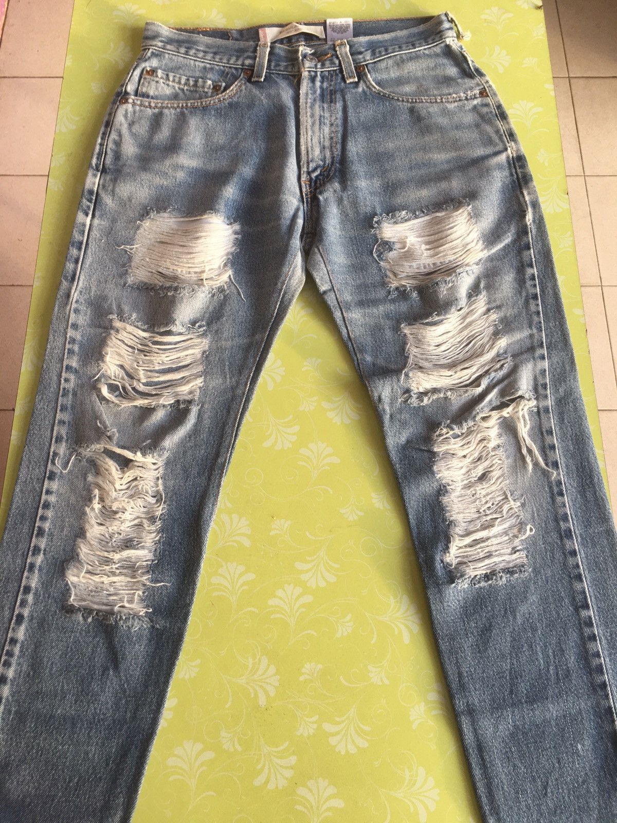 Levi's Vintage Clothing Levis 505 regular fit Size US 30 / EU 46 - 2 Thumbnail