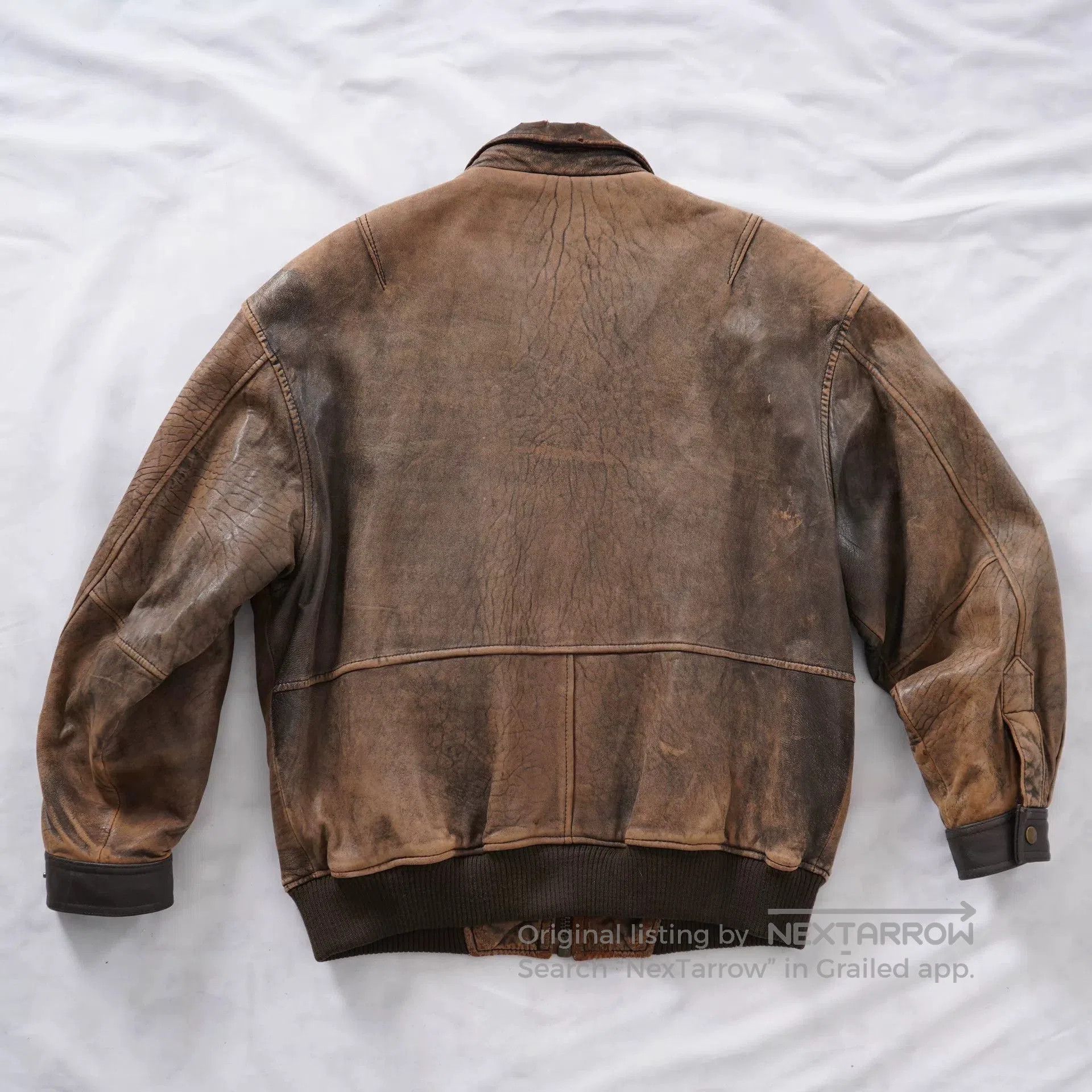 Vintage Vintage Sheepskin Flight Jacket. Size US L / EU 52-54 / 3 - 2 Thumbnail
