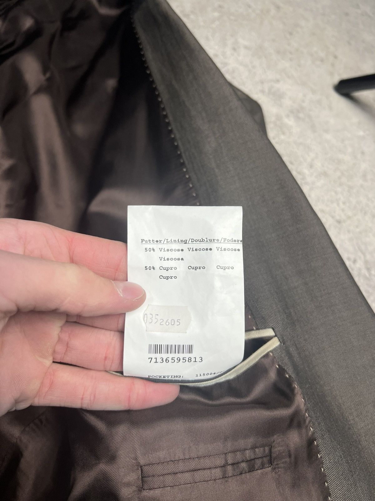 Burberry Crazy Vintage Burberry Blazer Size 42R - 7 Thumbnail