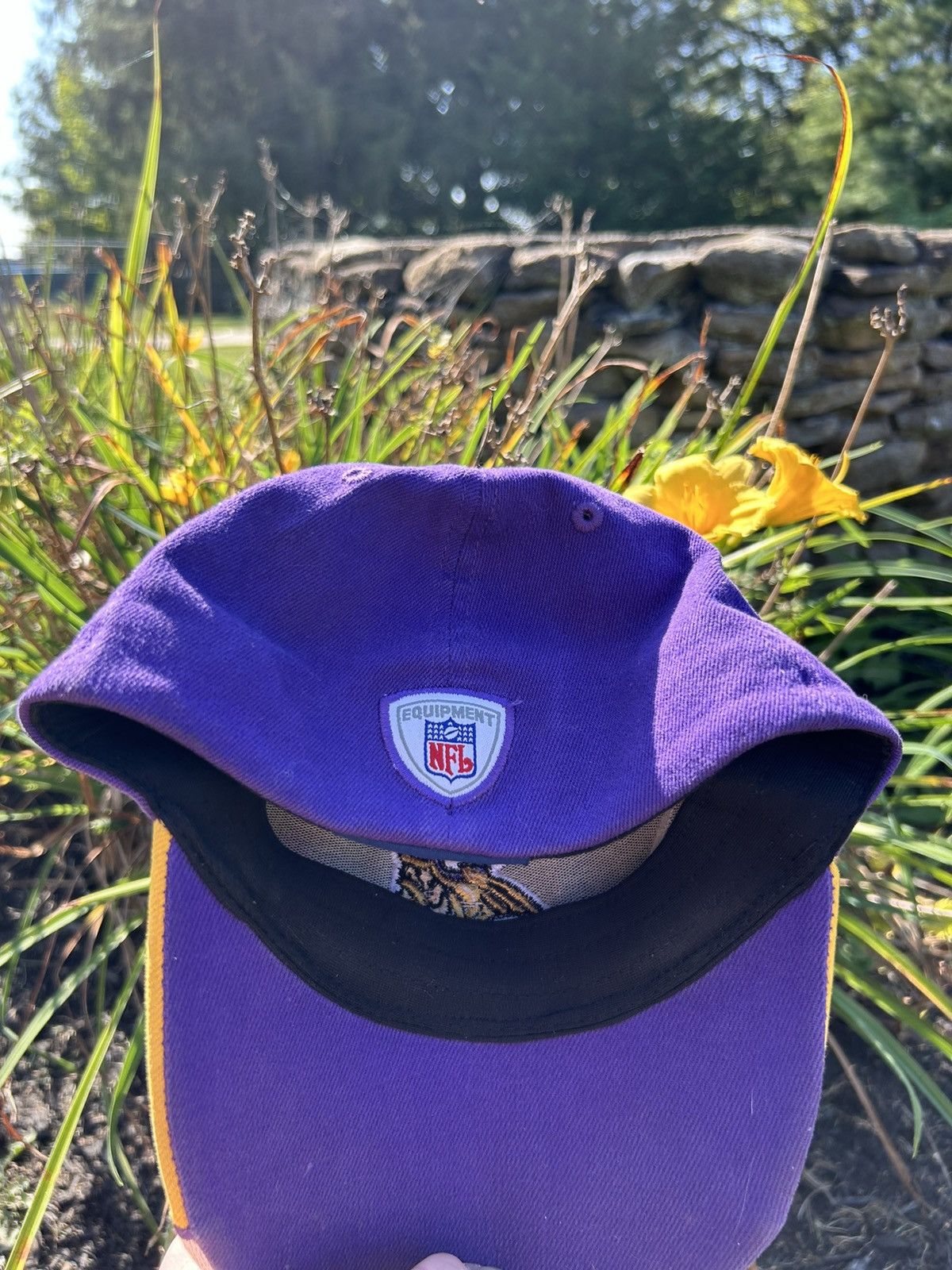 NFL × Reebok × Vintage 90s Reebok Vikings Hat Size ONE SIZE - 4 Thumbnail