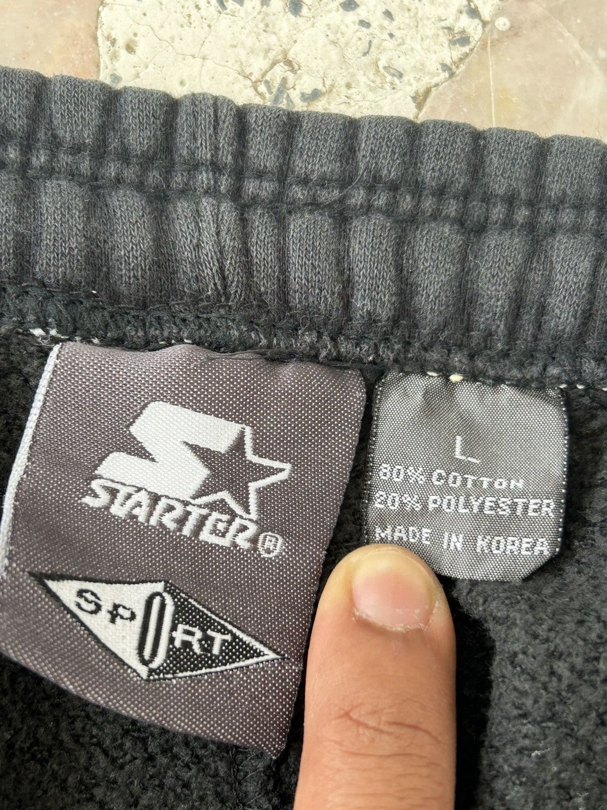 Starter Starter Vintage Sweat Pants Black Size US 42 / EU 58 - 6 Thumbnail