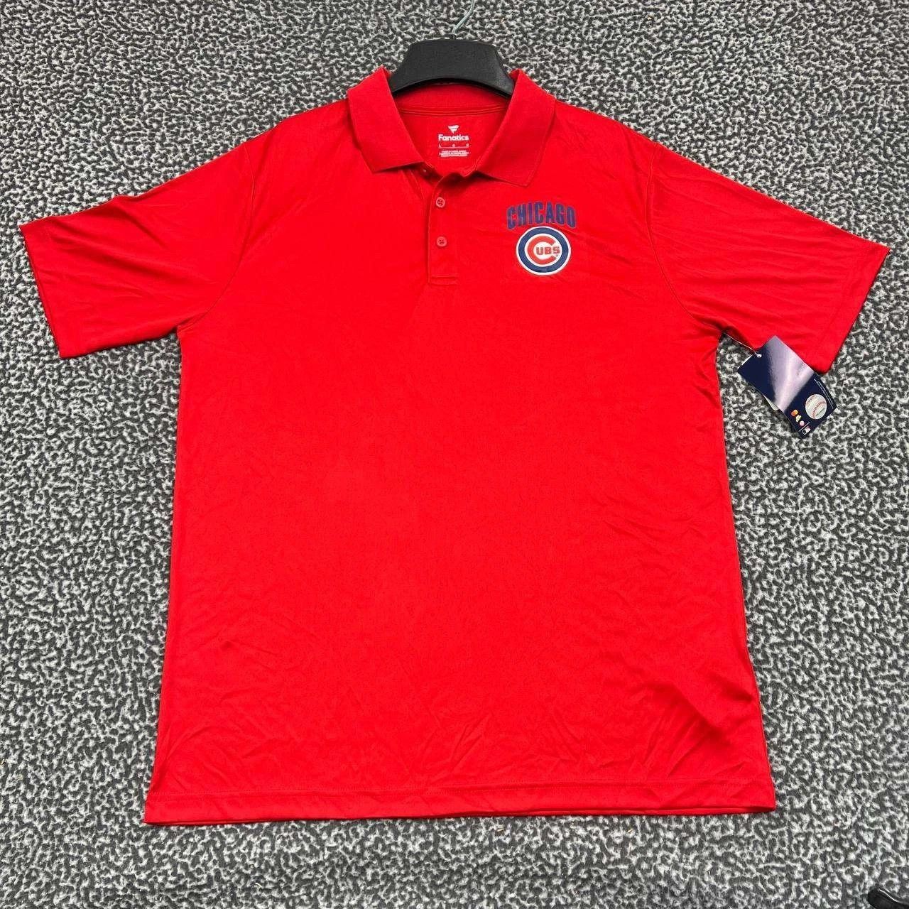Other Chicago Cubs Polo Shirt Men Fanatics Short Sleeve Collared L Size US L / EU 52-54 / 3 - 1 Thumbnail