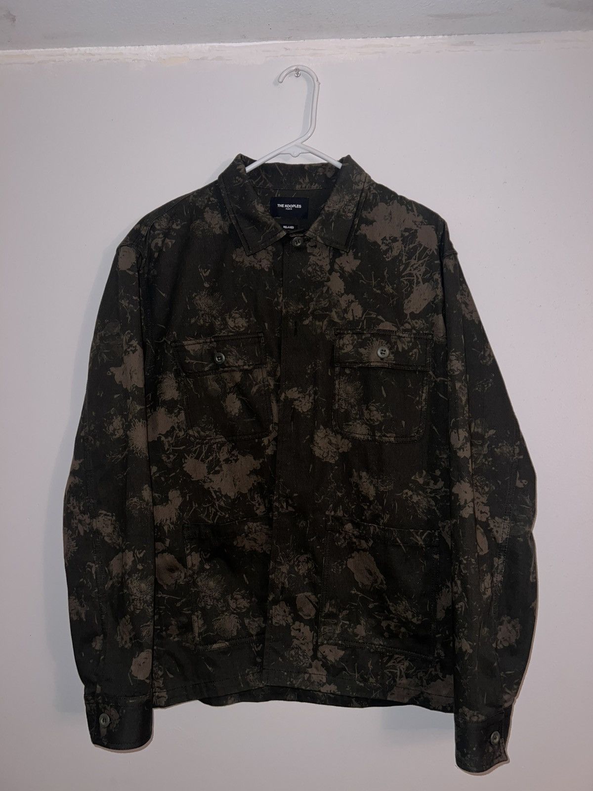The Kooples The Kooples Floral Overshirt Size US L / EU 52-54 / 3 - 1 Thumbnail