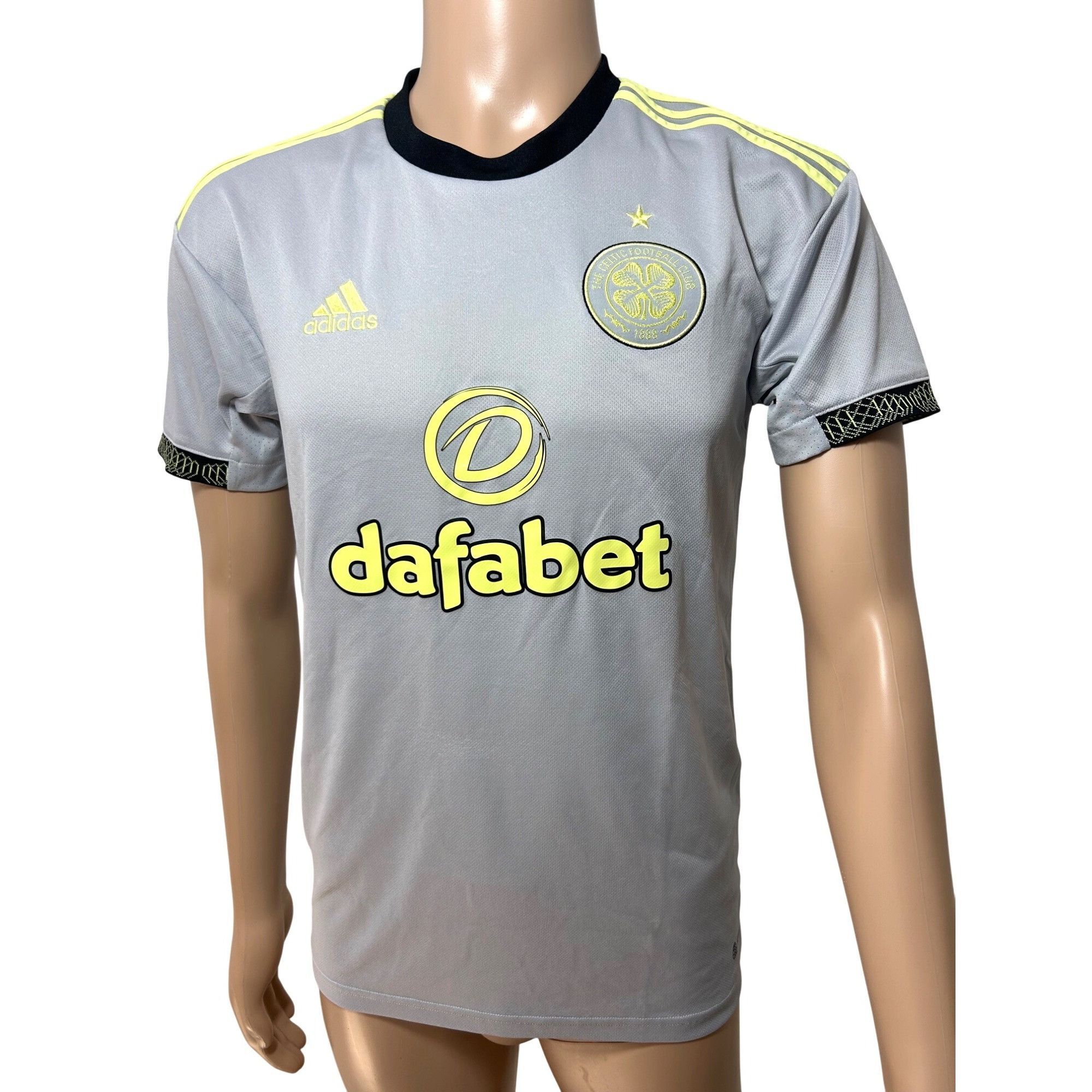 Adidas Adidas Celtic Football Club Men’s Jersey S Grey Yellow Magne Size US S / EU 44-46 / 1 - 1 Thumbnail