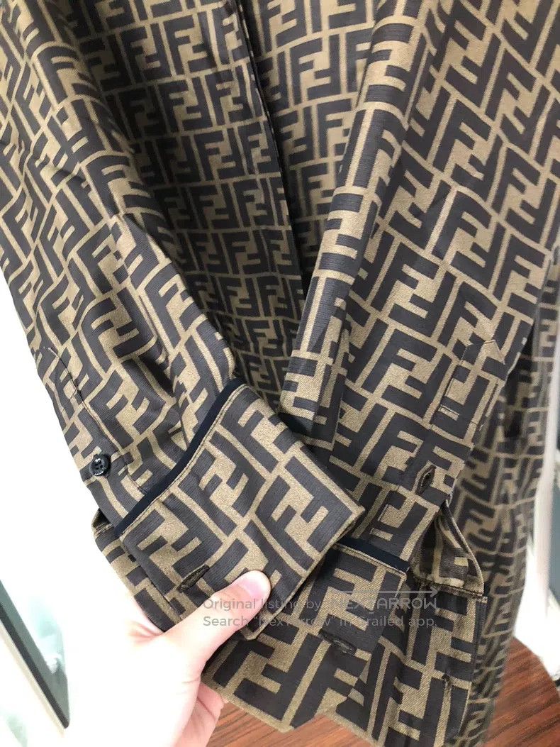 Fendi Fendi All-Print Dress Size XS / US 0-2 / IT 36-38 - 4 Thumbnail