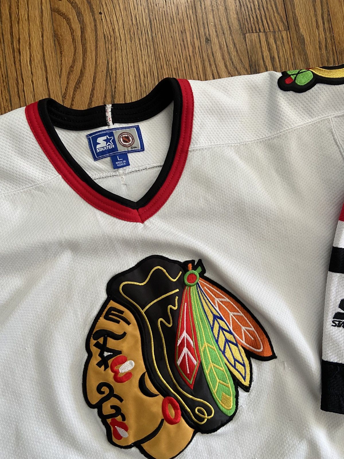 Starter Vintage starter chicago Blackhawks jersey Size US L / EU 52-54 / 3 - 3 Thumbnail