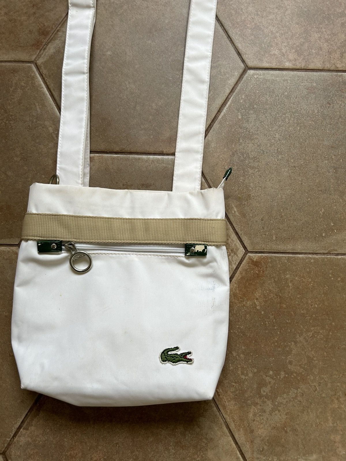Lacoste × Vintage Lacoste Vintage White bag Size ONE SIZE - 3 Thumbnail