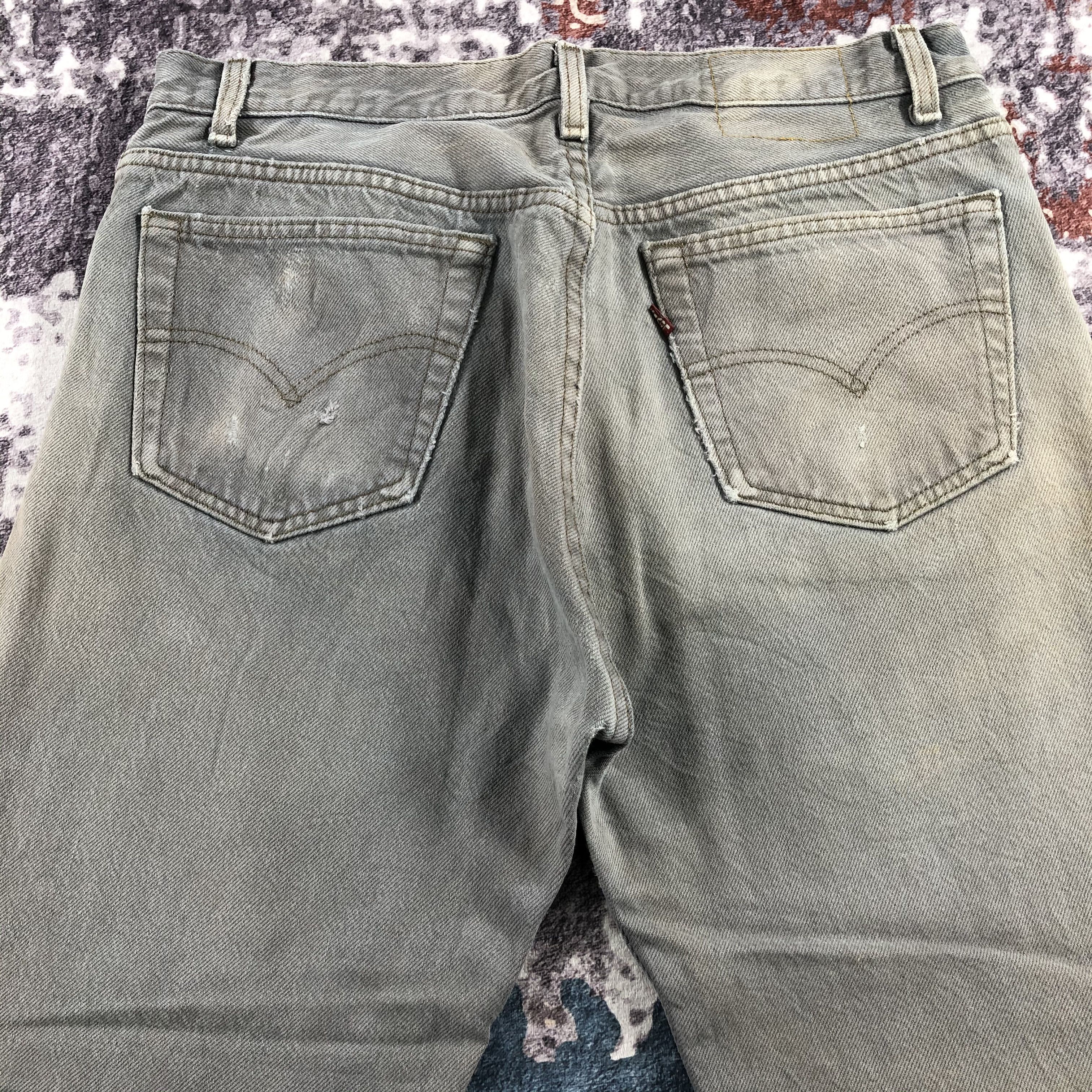 Levi's × Vintage Vintage 90s Faded Black Levis 501 Jeans-JM2598 Size US 33 - 5 Thumbnail