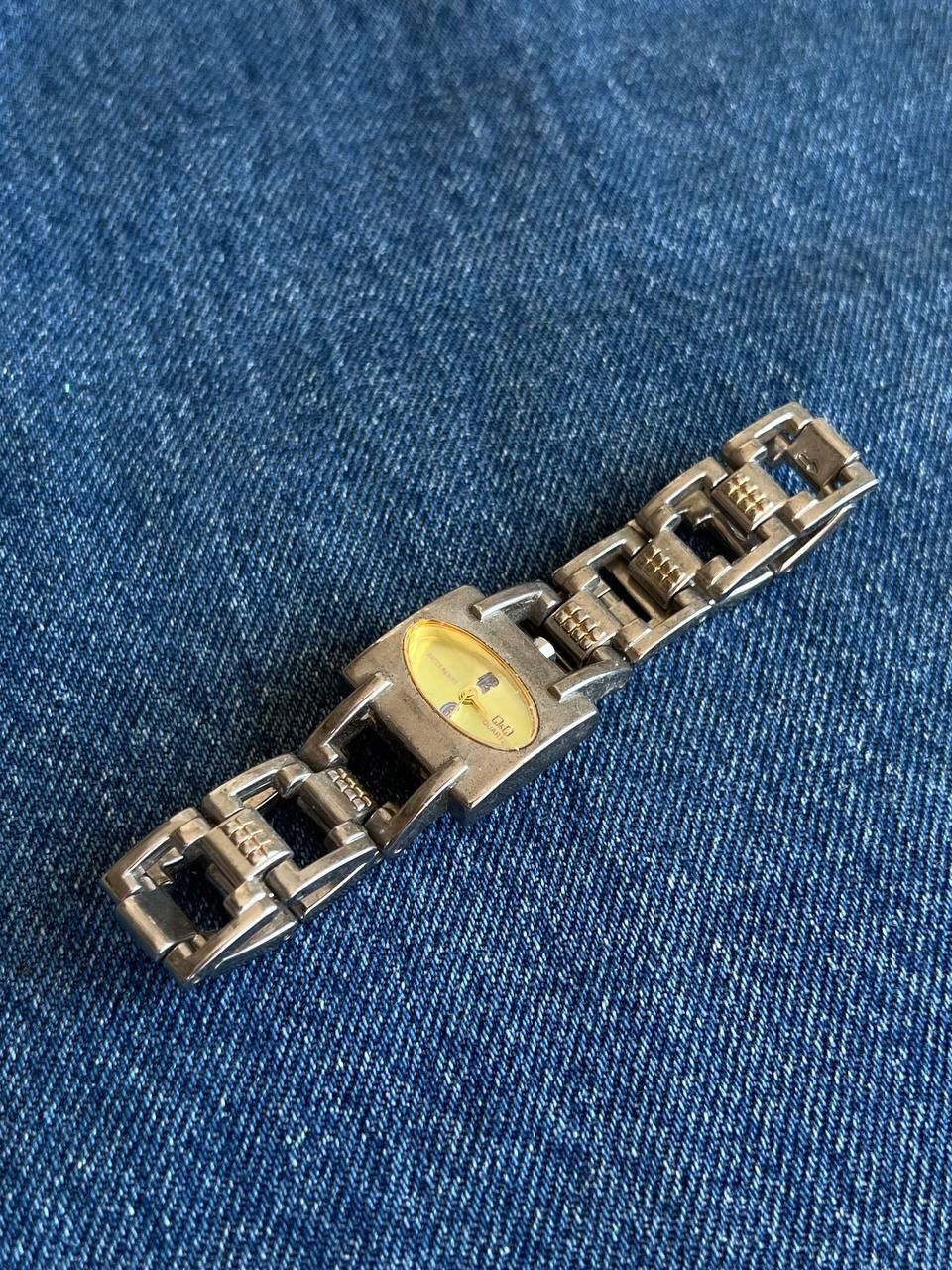 Japanese Brand × Vintage Vintage Q&Q Steel 00s Japanese style futuristic Watch Size ONE SIZE - 1 Thumbnail