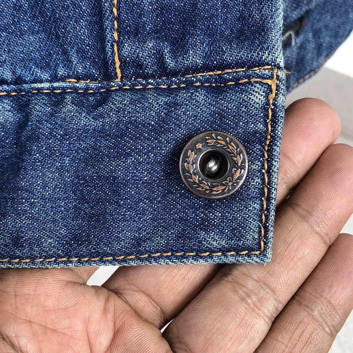 Johnbull Japanese Johnbull Trucker Denim Jacket Size US L / EU 52-54 / 3 - 16 Thumbnail