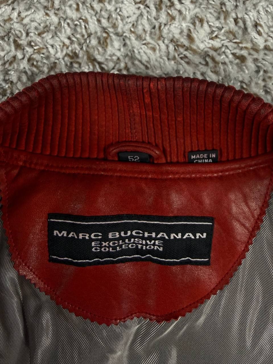 Marc Buchanan Vintage Marc Buchanan Quilted Bomber Embossed Native Chief Size US L / EU 52-54 / 3 - 12 Thumbnail