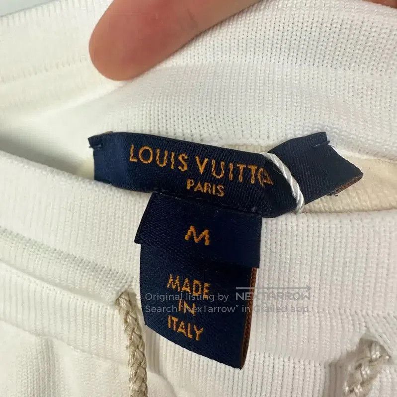 Louis Vuitton Louis Vuitton White Casual Pants for Women . Size 28" / US 6 / IT 42 - 4 Thumbnail
