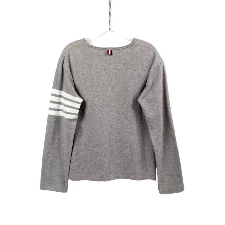 Thom Browne Thom Browne Grey hoodie Size US M / EU 48-50 / 2 - 2 Thumbnail