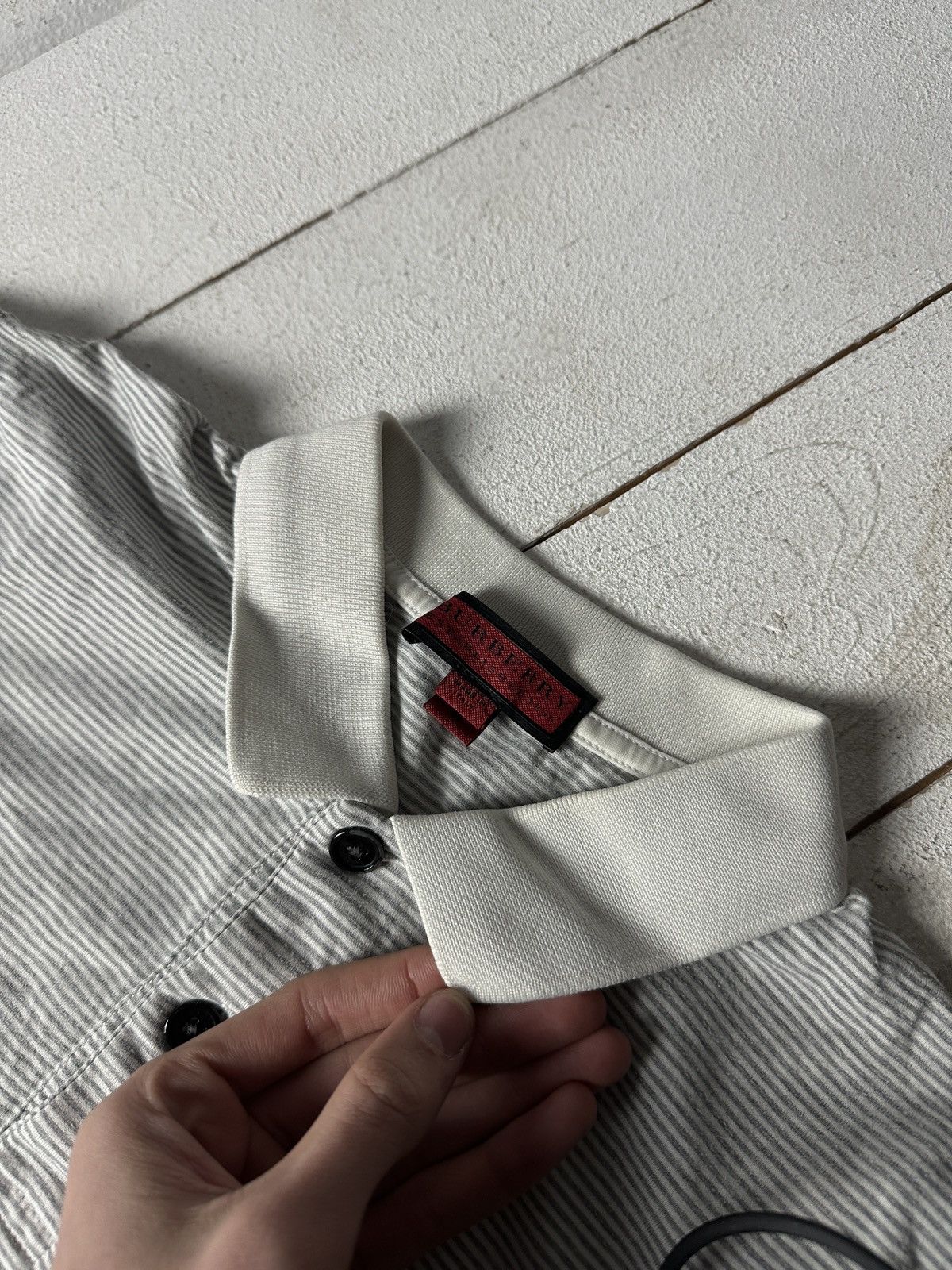 Burberry 🚨Vintage Burberry’s RARE Polo luxury old money nova check Size US S / EU 44-46 / 1 - 7 Thumbnail