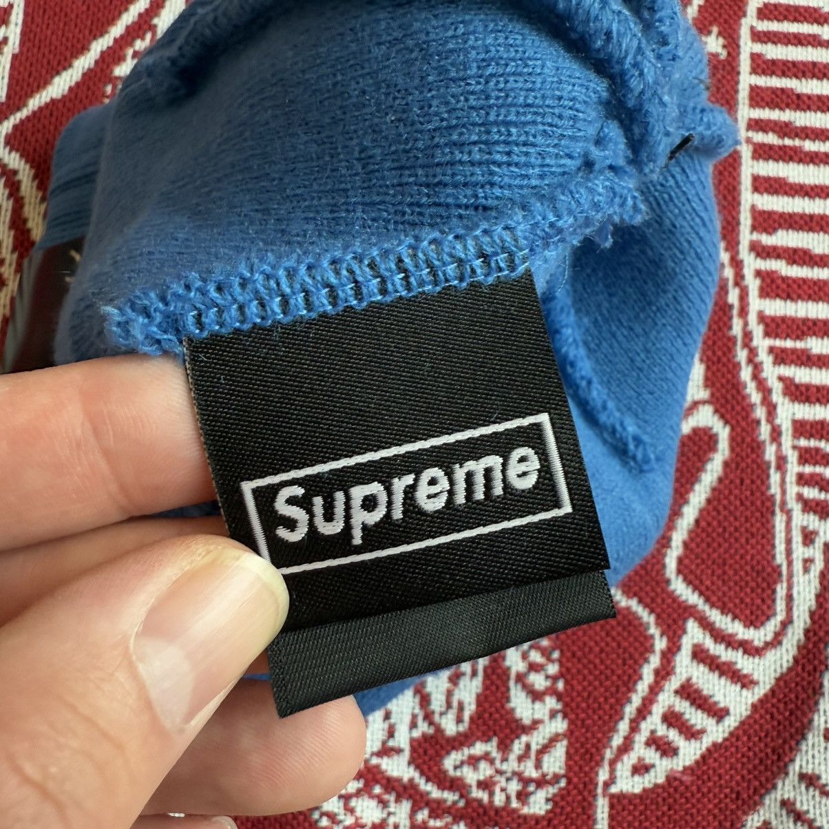 New Era × Supreme FW22 Supreme New Era Box Logo Beanie Blue OS Size ONE SIZE - 7 Thumbnail