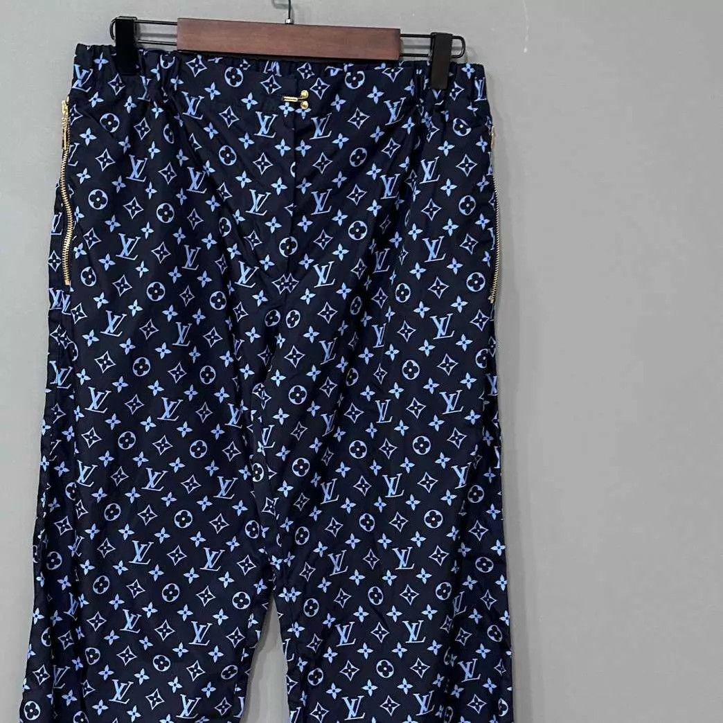 Louis Vuitton LV All Over Monogram Pants Size 38 Size 27" / US 4 / IT 40 - 1 Thumbnail