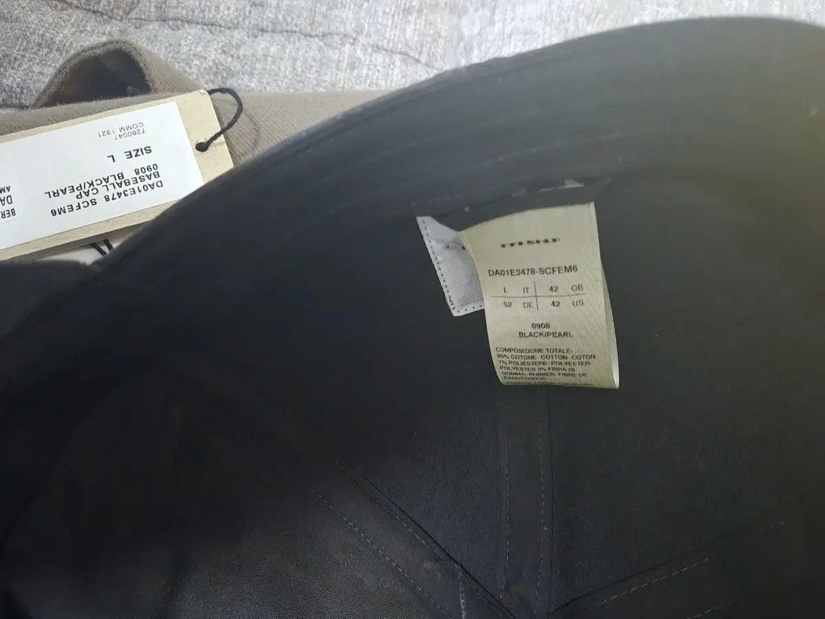 Rick Owens Rick Owens DRKSHDW Baseball Cap Size ONE SIZE - 2 Thumbnail