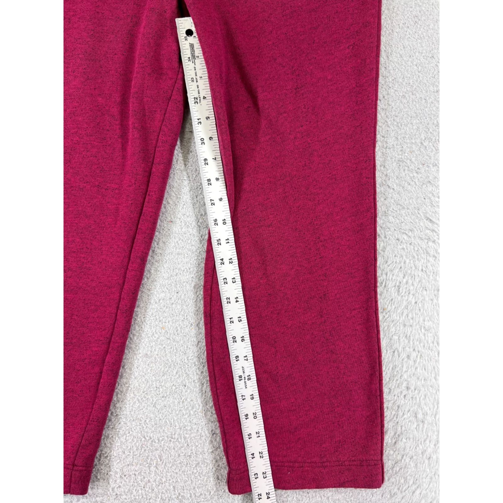 Bob Mackie Bob Mackie Pants Women's Regular Cropped Casual Cotton Blend Red 36x25 Knit Pleated Straight Rise Mid Inseam 25 in USA, American, Classic, Vintage No Size M / US 6-8 / IT 42-44 - 5 Thumbnail