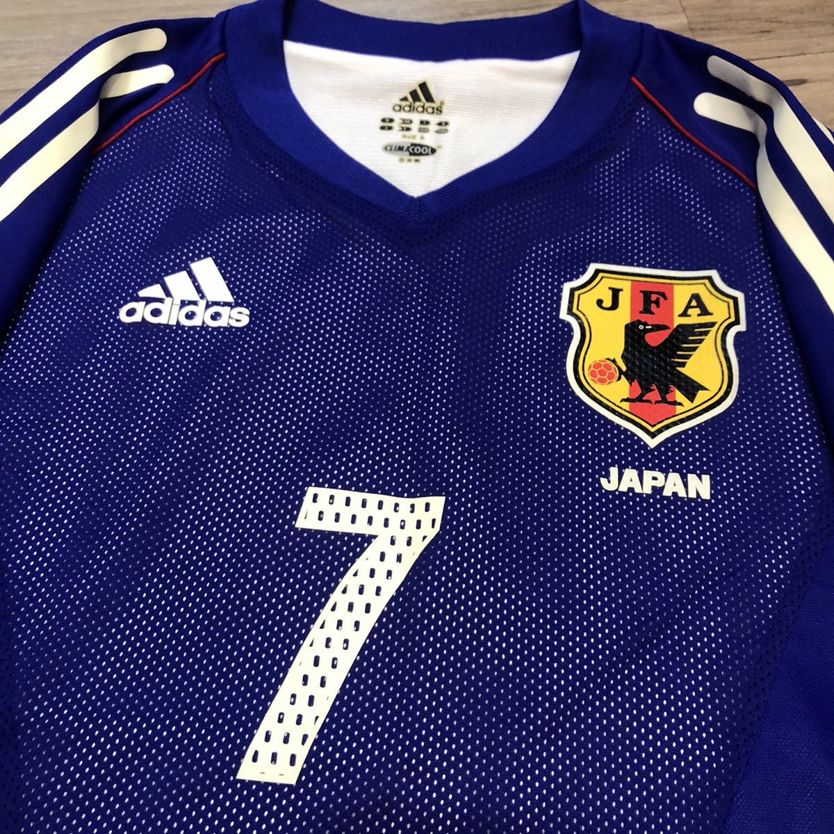 Adidas Japan World Cup 2002 player issue home shirt #7