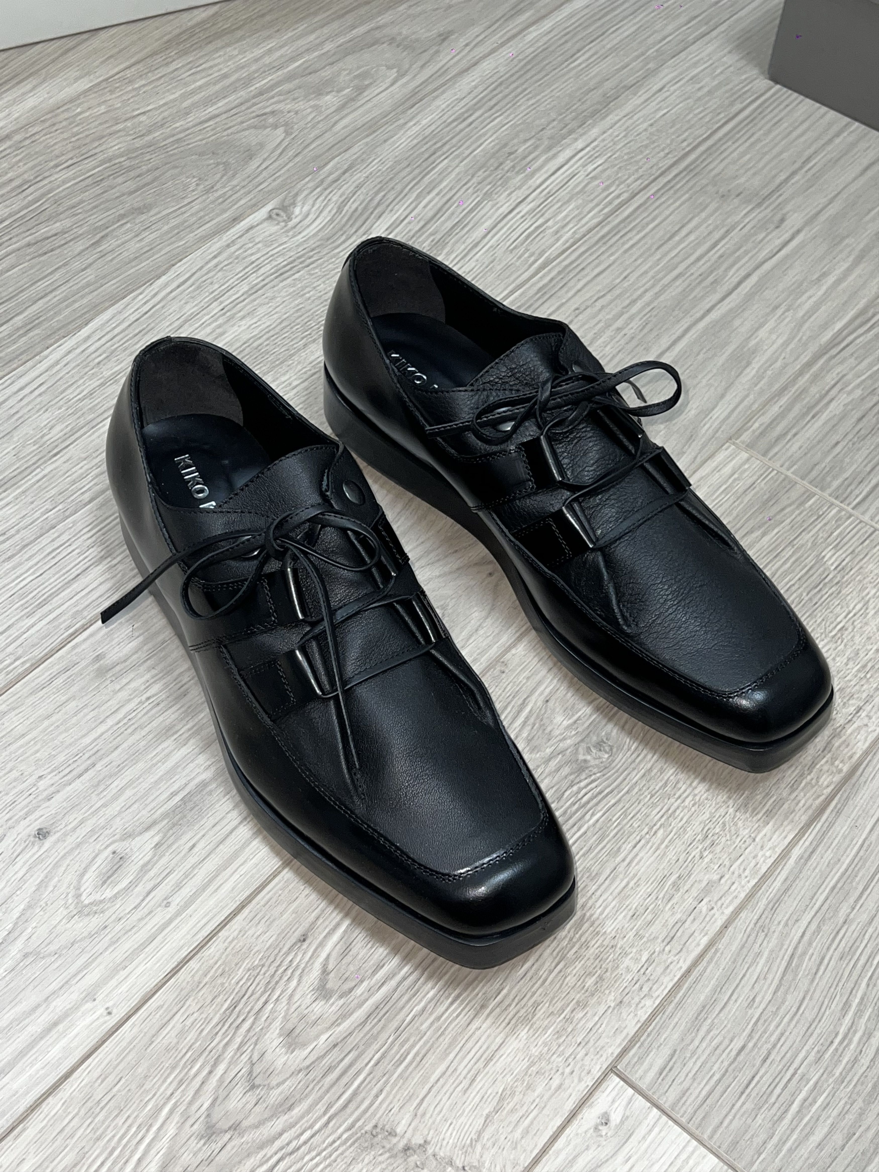 Kiko Kostadinov Black Priam Derbys | Grailed