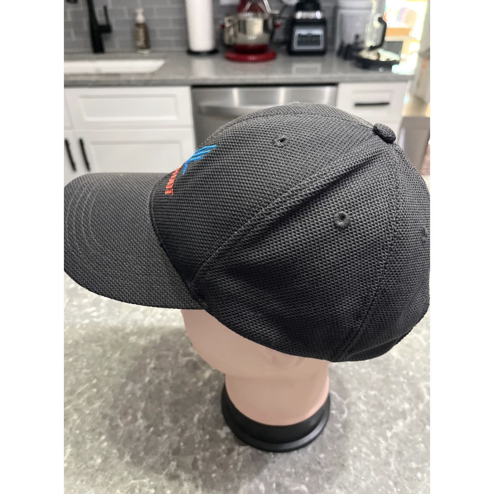 Vintage WearGuard Piedmont Strapback Hat Gray One Size Adjustable Mens Baseball Cap Outdoor Outdoor Size ONE SIZE - 2 Thumbnail