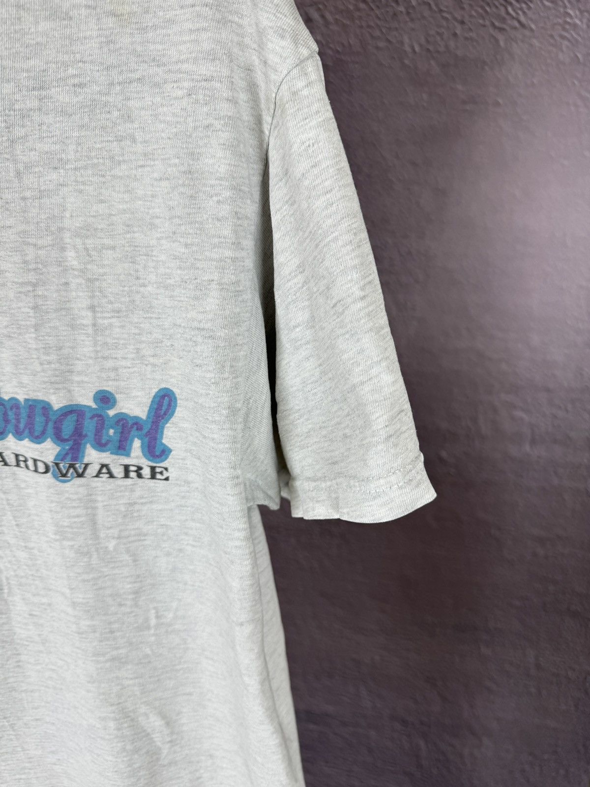 Japanese Brand Cowgirl Hardware OG vintage big logo tee shirt Size US M / EU 48-50 / 2 - 9 Thumbnail