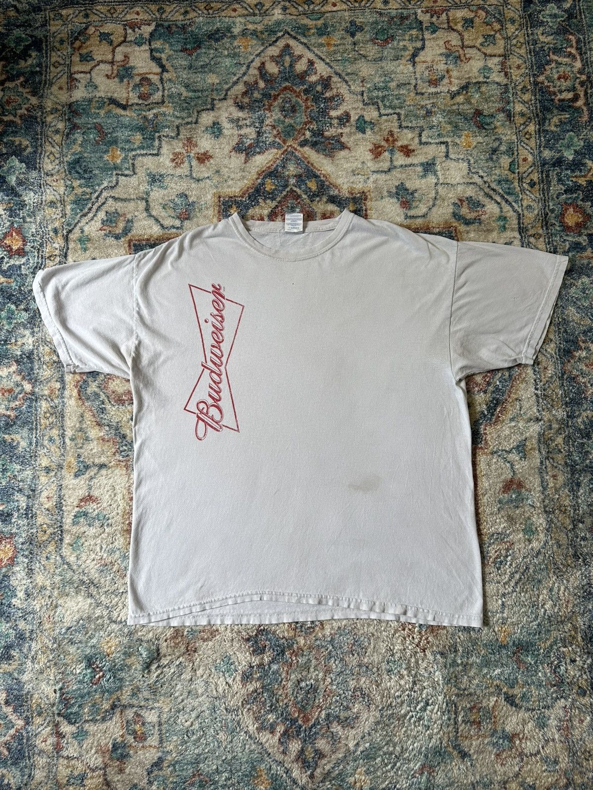 Budweiser Budweiser Beer Logo T-shirt Size XL Size US XL / EU 56 / 4 - 1 Thumbnail