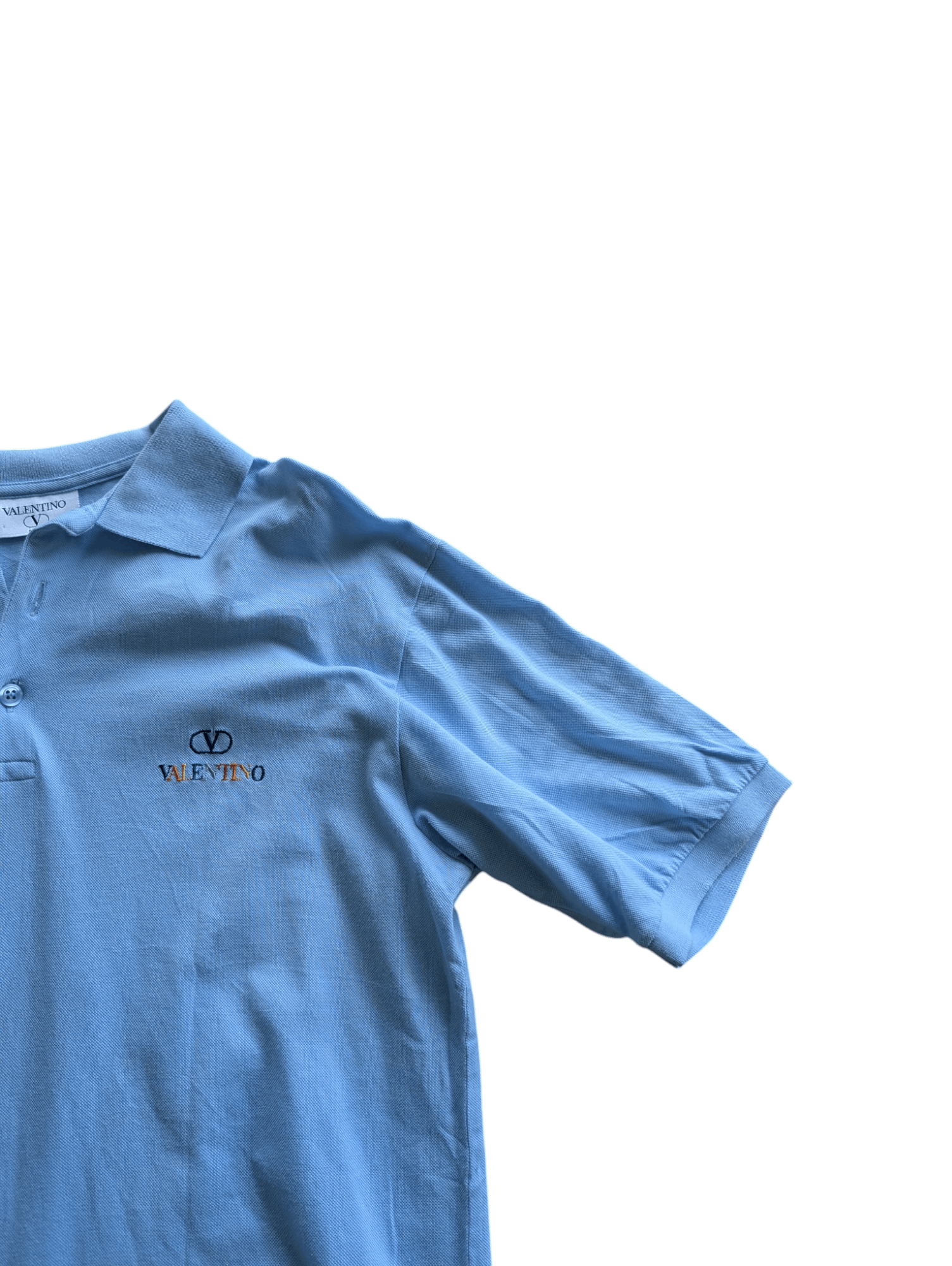 Designer × Valentino × Vintage Vintage Valentino Italy Polo Shirt Size US M / EU 48-50 / 2 - 6 Thumbnail