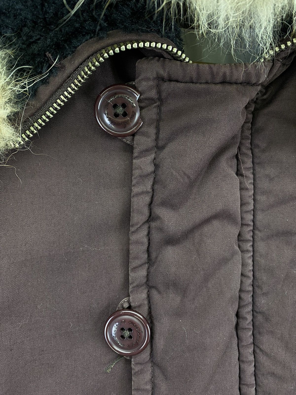 Issey Miyake Vintage Issey Miyake Sunaokuwahara Fur Hoodie Jacket Size M / US 6-8 / IT 42-44 - 21 Thumbnail