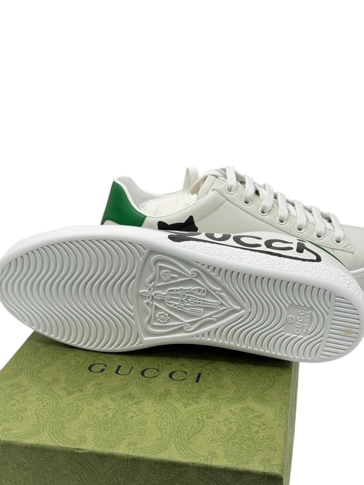Gucci Sneakers Gucci Ace in leather size EU 38 Size US 8 / IT 38 - 4 Thumbnail