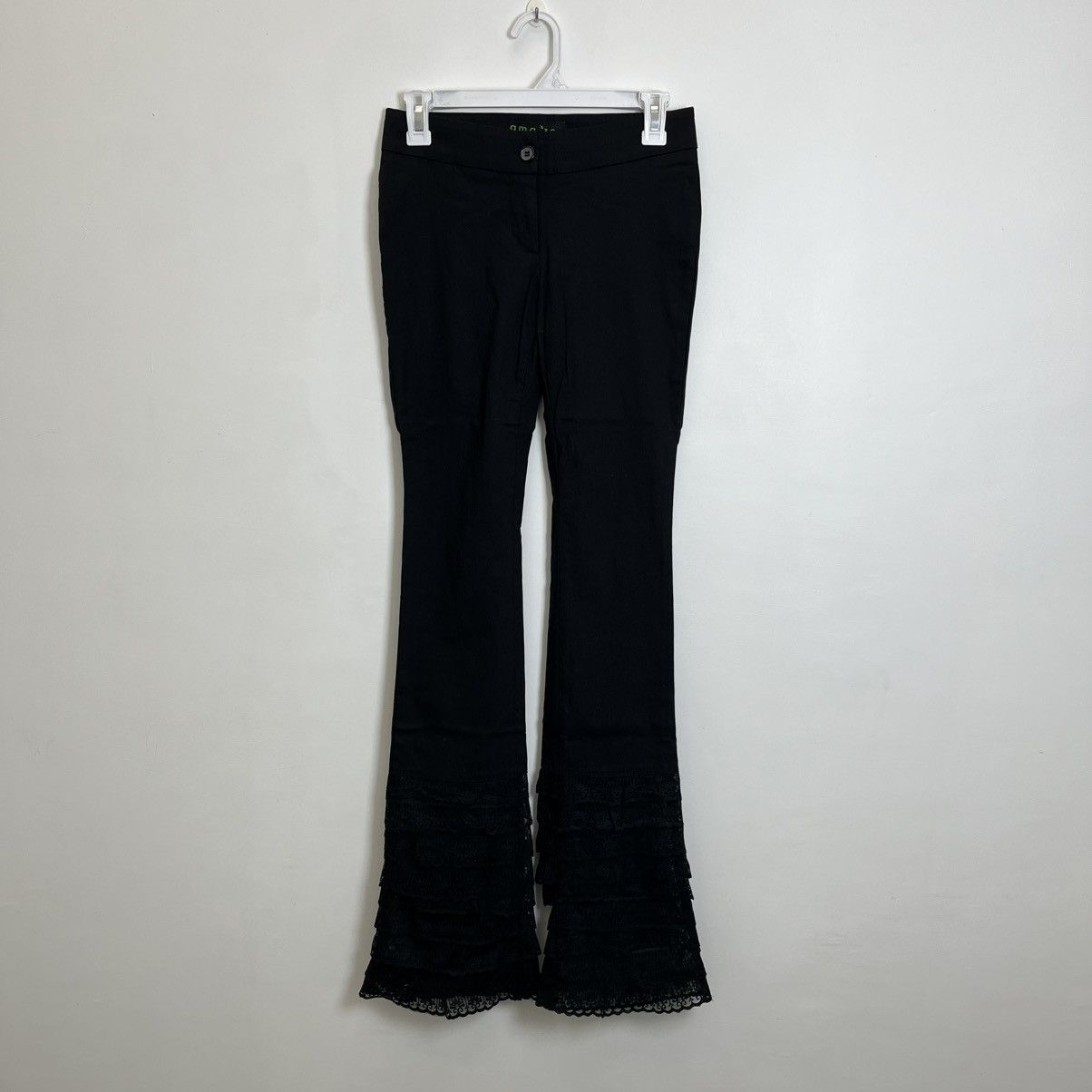 Beauty Beast Flared Gothic Lace Pants Vkei Ifsixwasnine Japanese Style Size 29" - 1 Thumbnail