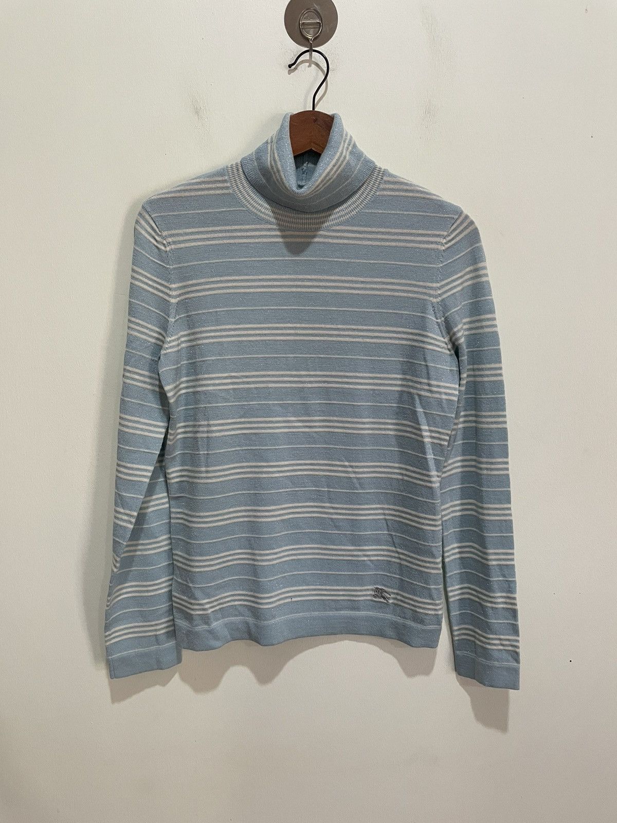Burberry Burberry Turtle Neck Long sleeve Tshirt Size S / US 4 / IT 40 - 1 Thumbnail