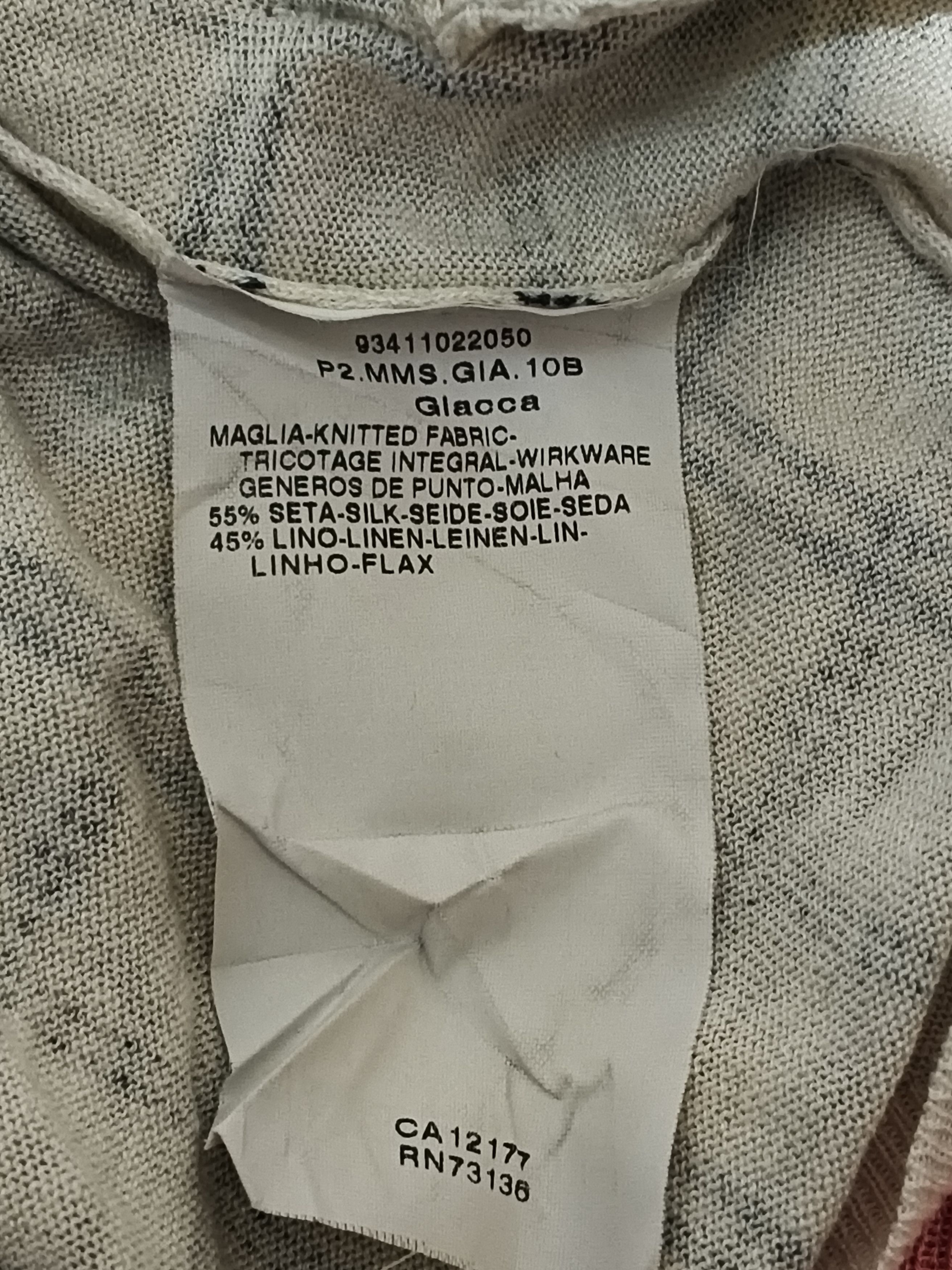Max Mara 'Smax Mara Plaid Silk Cardigan Size S / US 4 / IT 40 - 7 Thumbnail