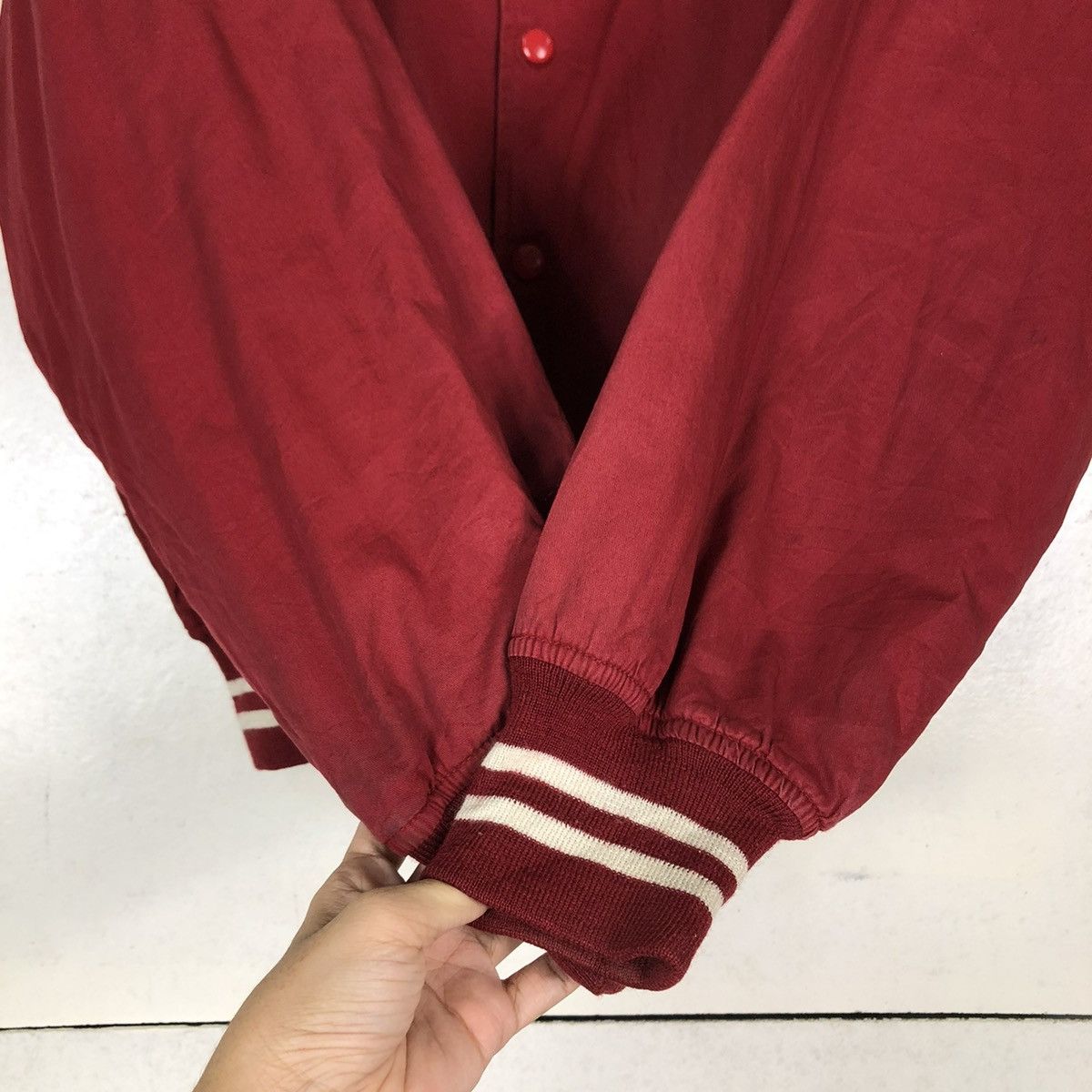 Japanese Brand 🔥VINTAGE BOMBER JACKET VAN JAC JAPAN ISSEY MIYAKE BIG LOGO Size US M / EU 48-50 / 2 - 15 Thumbnail