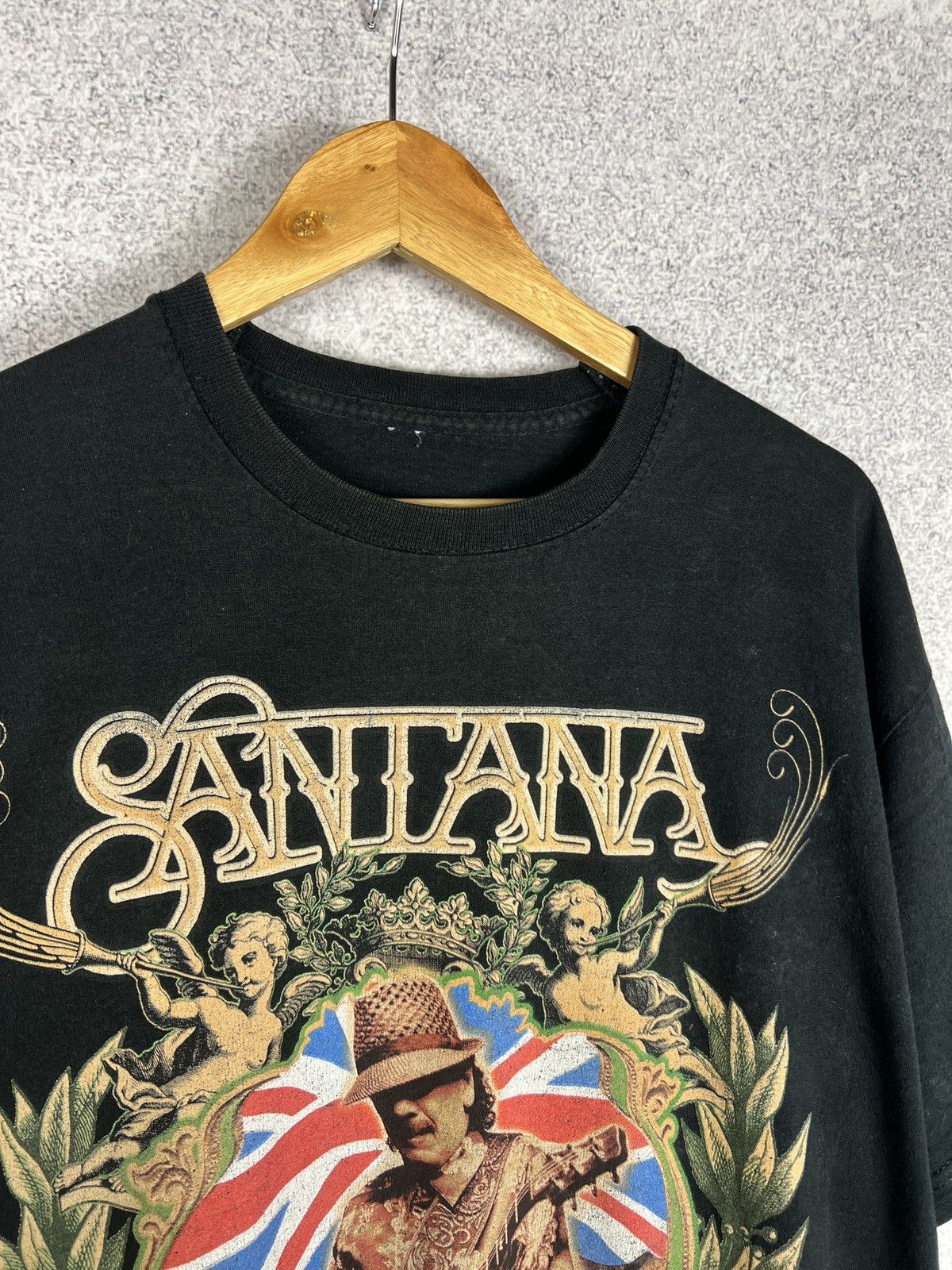 Band Tees Vintage Carlos Santana All Than I Am Rock Band Tour Tee Size US L / EU 52-54 / 3 - 10 Thumbnail