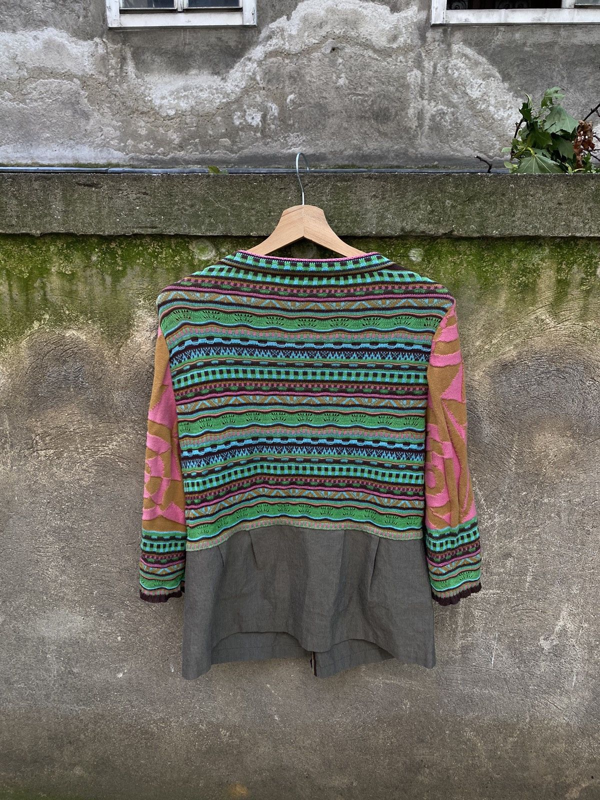 Japanese Brand M.8kyoko Japanese Knitted Cardigan Size XS / US 0-2 / IT 36-38 - 7 Thumbnail