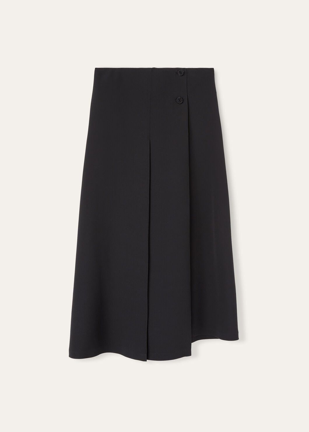 Loro Piana o1w1db10825 FAO3611 Alida Skirt in Black Size 27" / US 4 / IT 40 - 1 Thumbnail