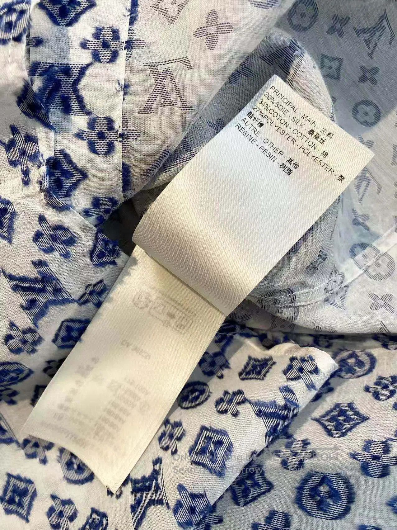 Louis Vuitton Louis Vuitton 24SS presby-flower full of logo shirt| Size XXS / US 00 / IT 34 - 6 Thumbnail