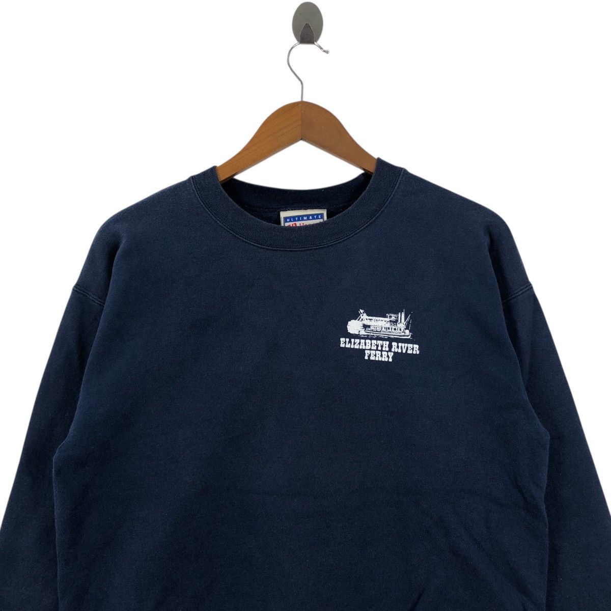 Other Vintage ELIZABETH RIVER FERRY By Hanes Sweatshirt Size US S / EU 44-46 / 1 - 5 Thumbnail
