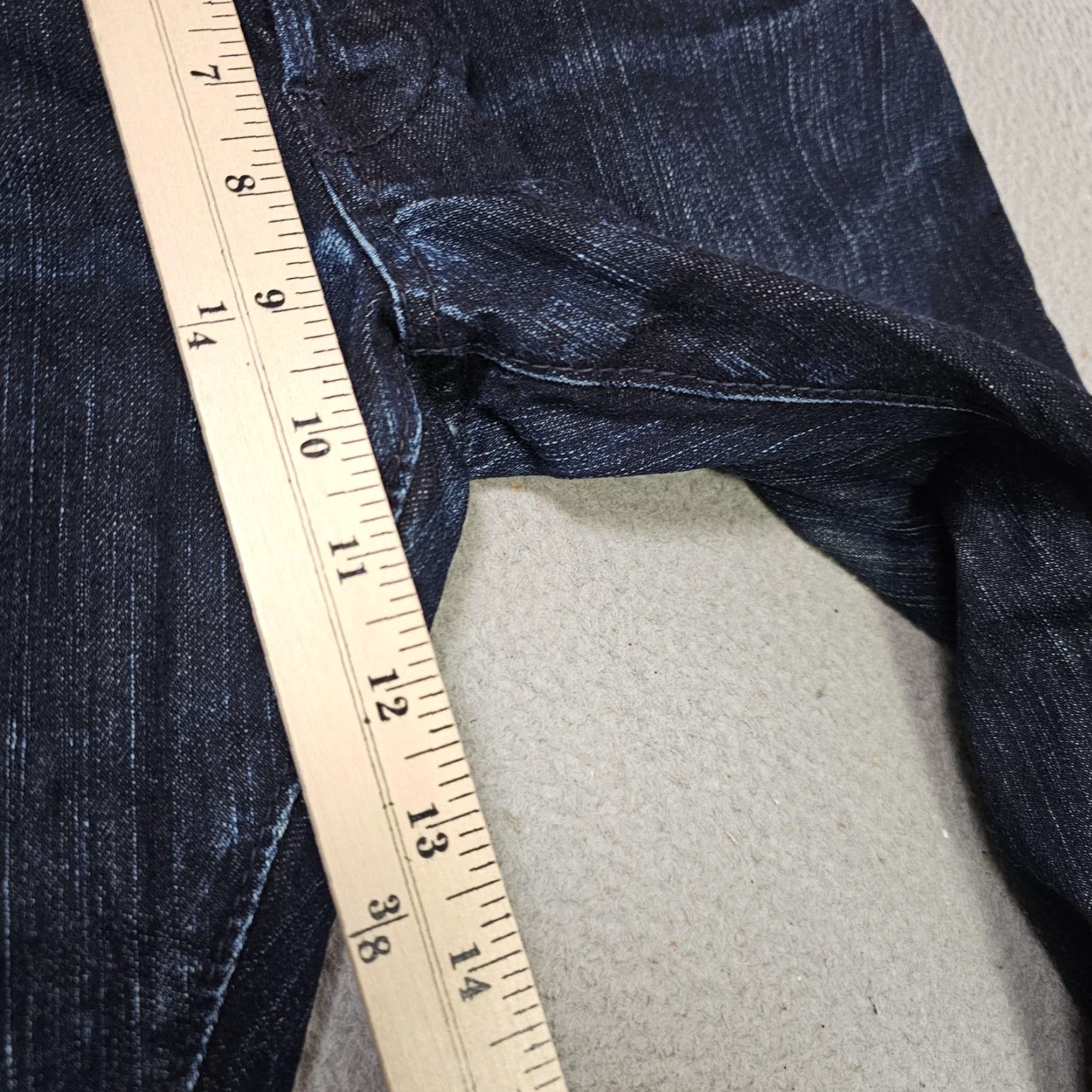 Levi's VINTAGE Levi's Warhol Factory x Levi's Private Stock Jeans Mens 30x28 34x32 Shrunk Selvedge Straight Blue 5-Pocket Mens Jeans Size US 30 / EU 46 - 6 Thumbnail