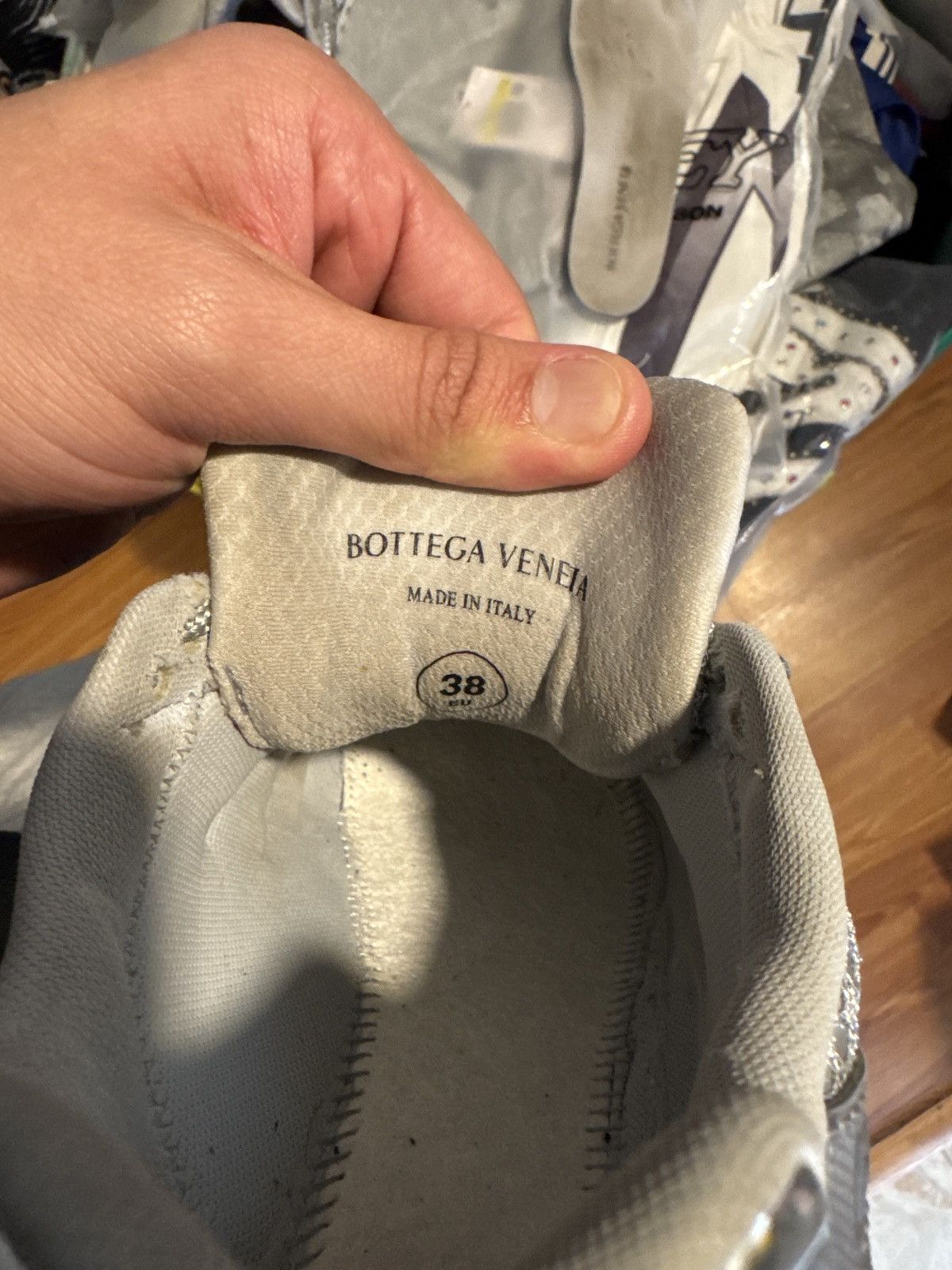 Bottega Veneta Bottega veneta orbit silver Size US 5.5 / EU 38 - 12 Thumbnail