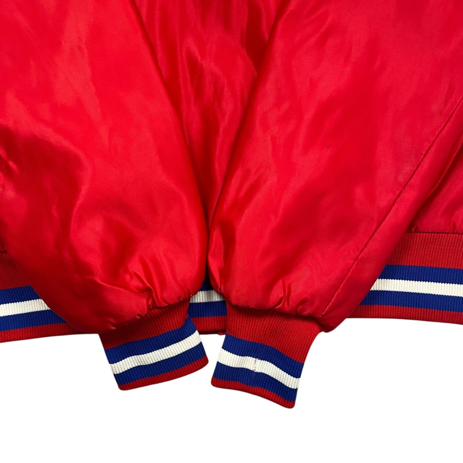 NHL RARE VTG 90s QUEBEC NORDIQUES STARTER SATIN JACKET COLLAR M Size US M / EU 48-50 / 2 - 6 Thumbnail