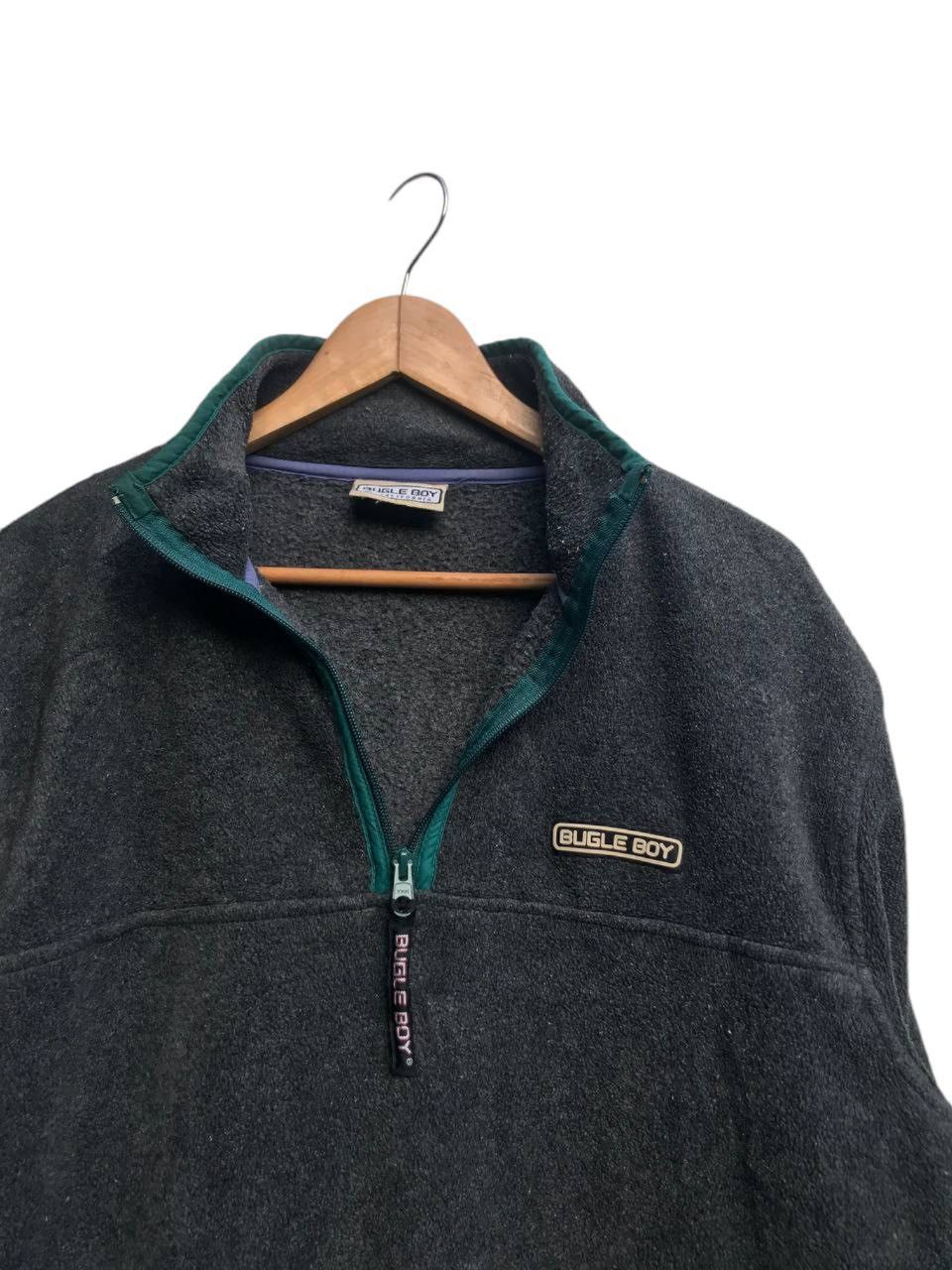 Bugle Boy × Vintage Vintage Bugle Boy Quarter Zip Pullover Size US L / EU 52-54 / 3 - 5 Thumbnail