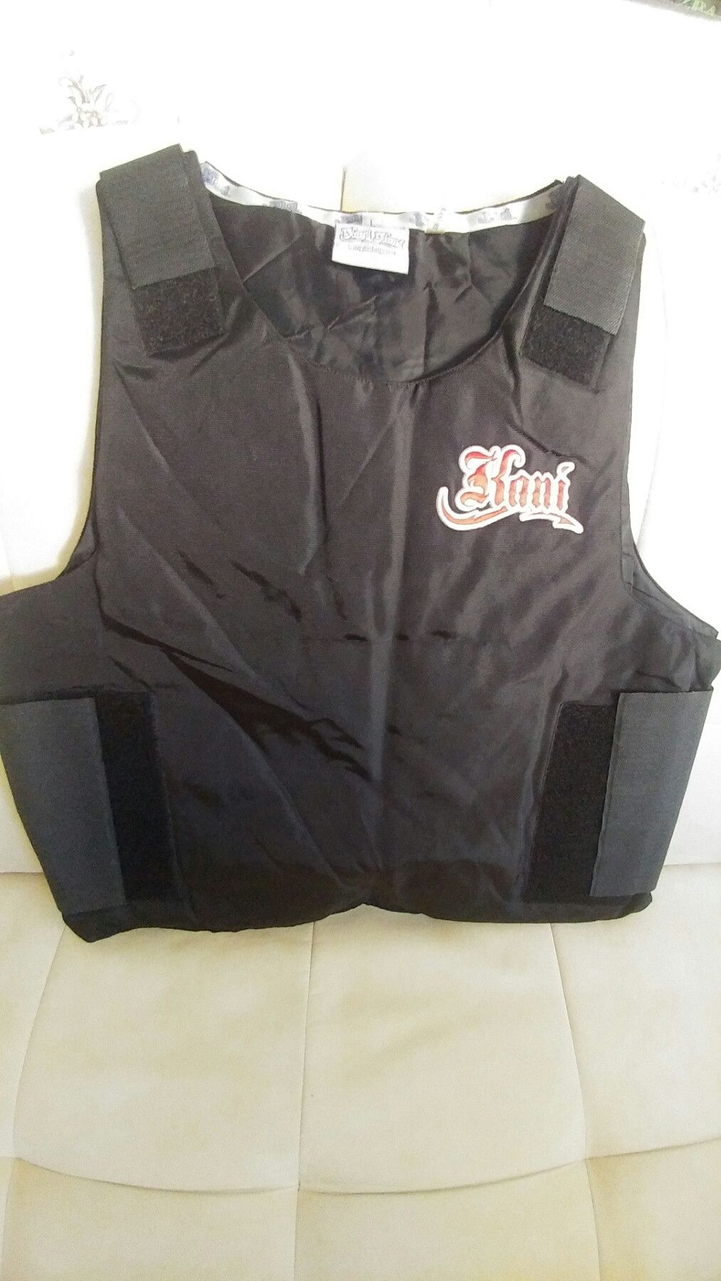 Karl Kani KARL KANI vest jacket, nylon bodyguard vest, security, 90s L Size US L / EU 52-54 / 3 - 1 Thumbnail