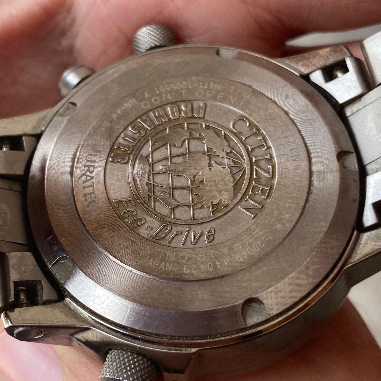 Citizen Citizen Promaster Eco-Drive Radio Controlled Titanium Size ONE SIZE - 11 Thumbnail